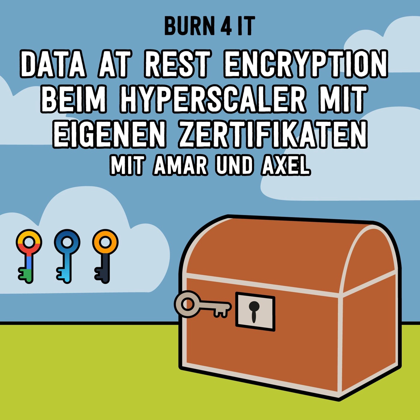 Data at rest encryption beim Hyperscaler mit eigenen Zertifikaten, mit Amar und Axel