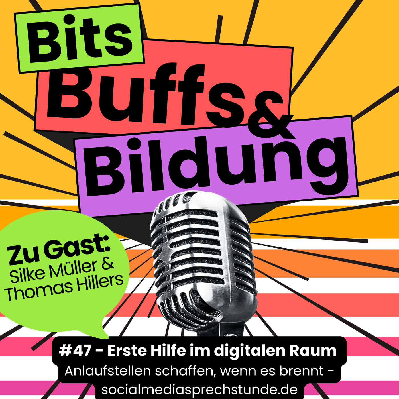 #47  Episode 47 IM GESPRÄCH: Silke Müller und Thomas Hillers - Die Socialmedia-Sprechstunde