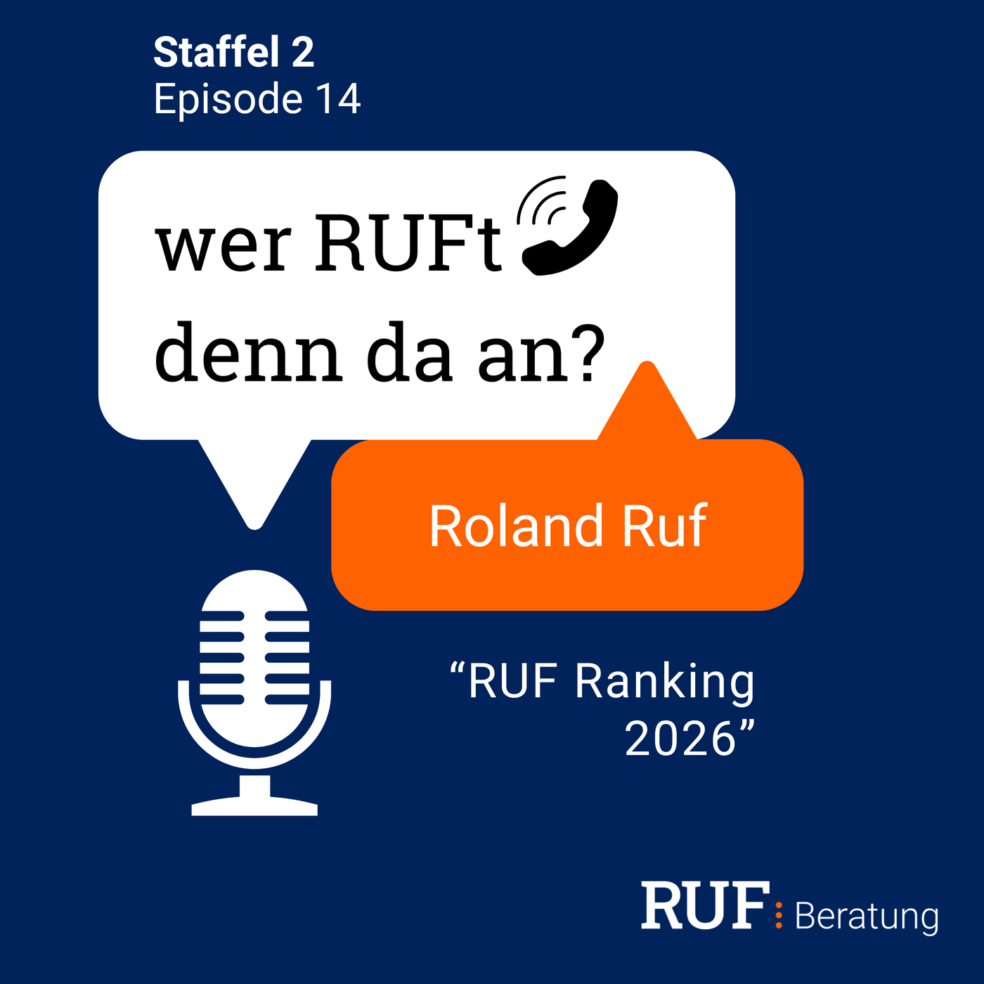 RUF-Ranking 2026 – Gast: Roland Ruf
