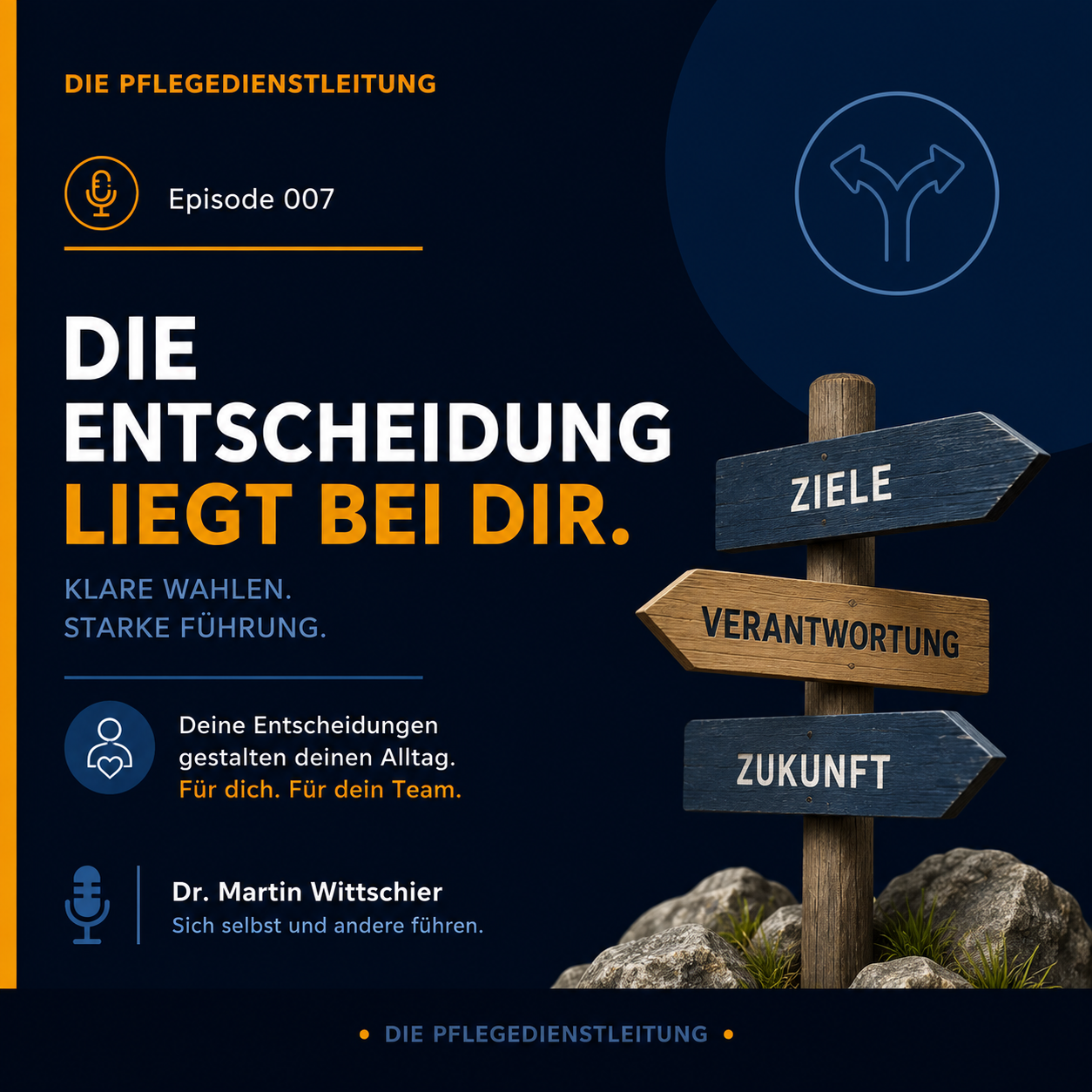 Die Entscheidung liegt bei Dir