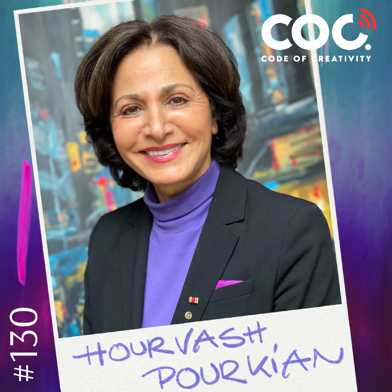 #130 Hourvash Pourkian - Frauenrechtsaktivistin - Unternehmerin - Autorin