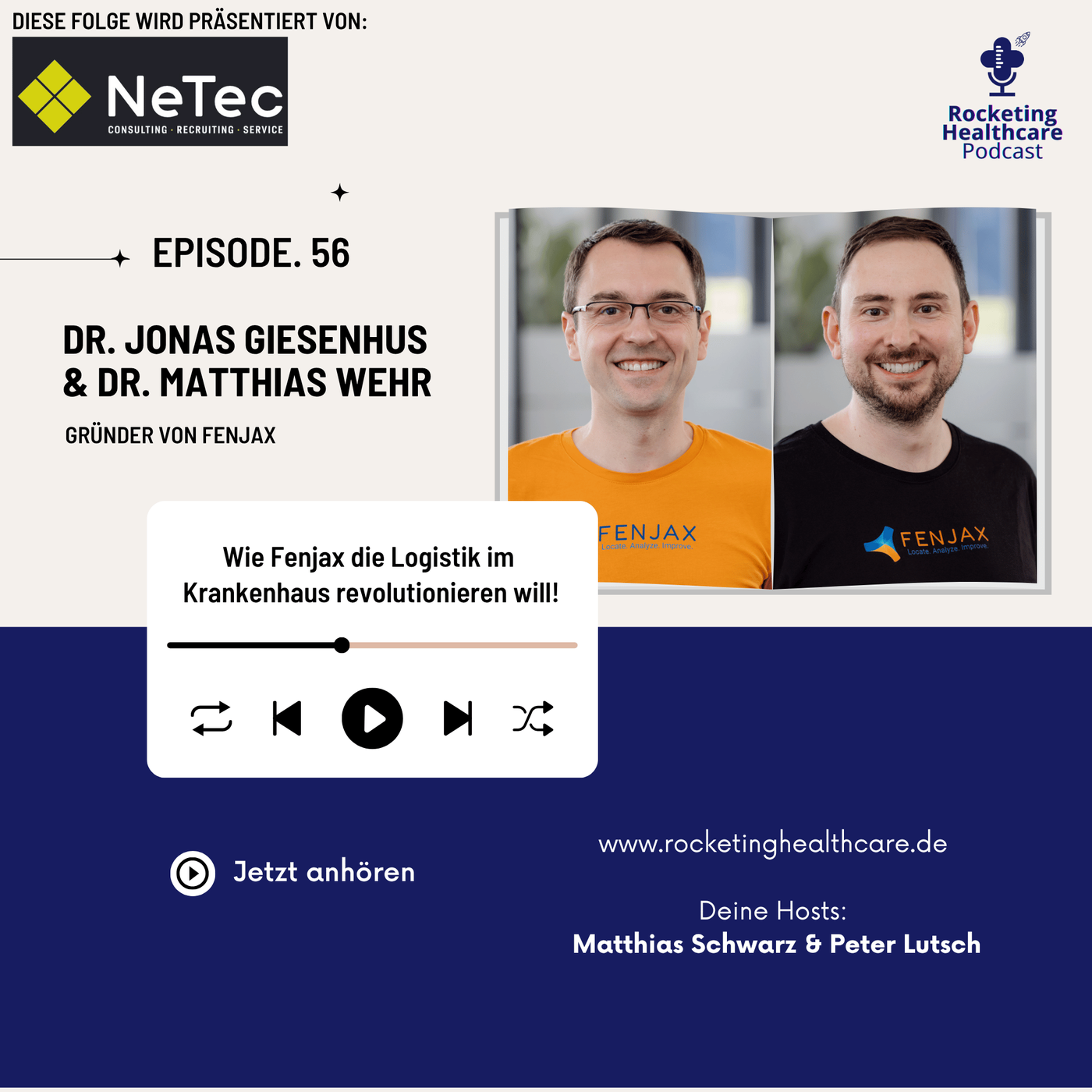 RHC 056: Wie Fenjax die Logistik im Krankenhaus revolutionieren will!