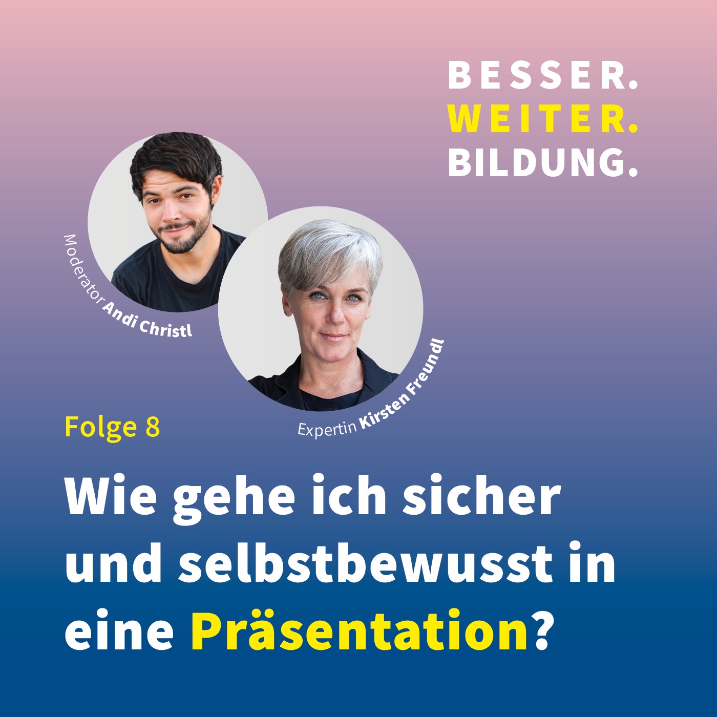 #8 | Wie gehe ich sicher und selbstbewusst in eine Präsentation?