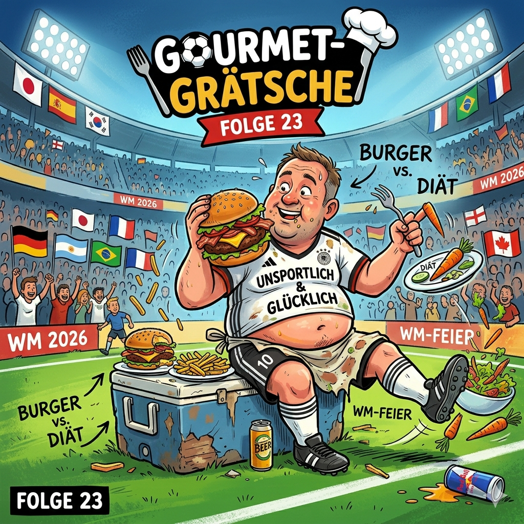 Folge 23 - WM-Burger und schlechte Superhelden