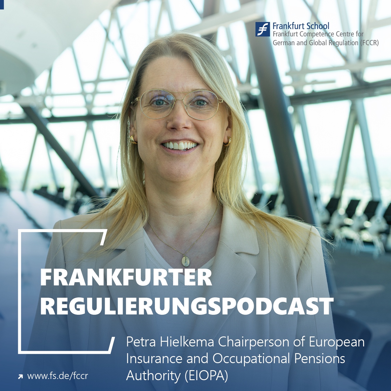 Petra Hielkema Chairperson of the European Insurance and Occupational Pensions Authority (EIOPA)