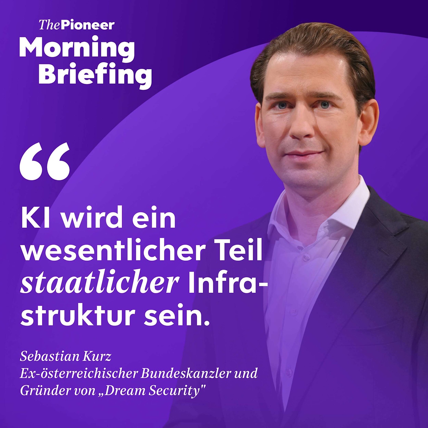 Trump verschiebt die Kriegsziele | Sebastian Kurz über KI | Steuerreform im Anflug