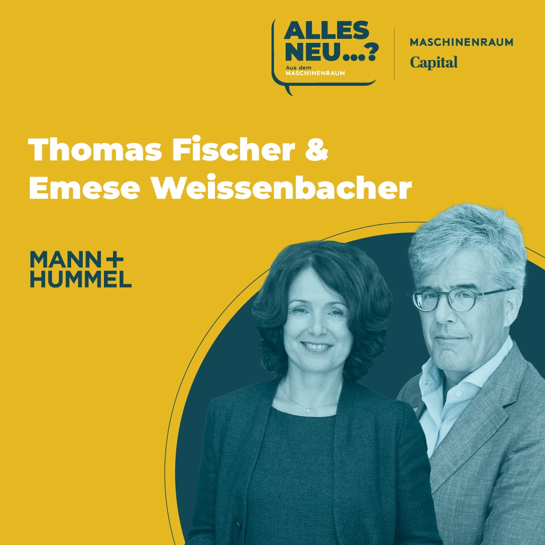 Emese Weissenbacher & Thomas Fischer | MANN+HUMMEL: „Wir Zulieferer treiben die Innovationen“