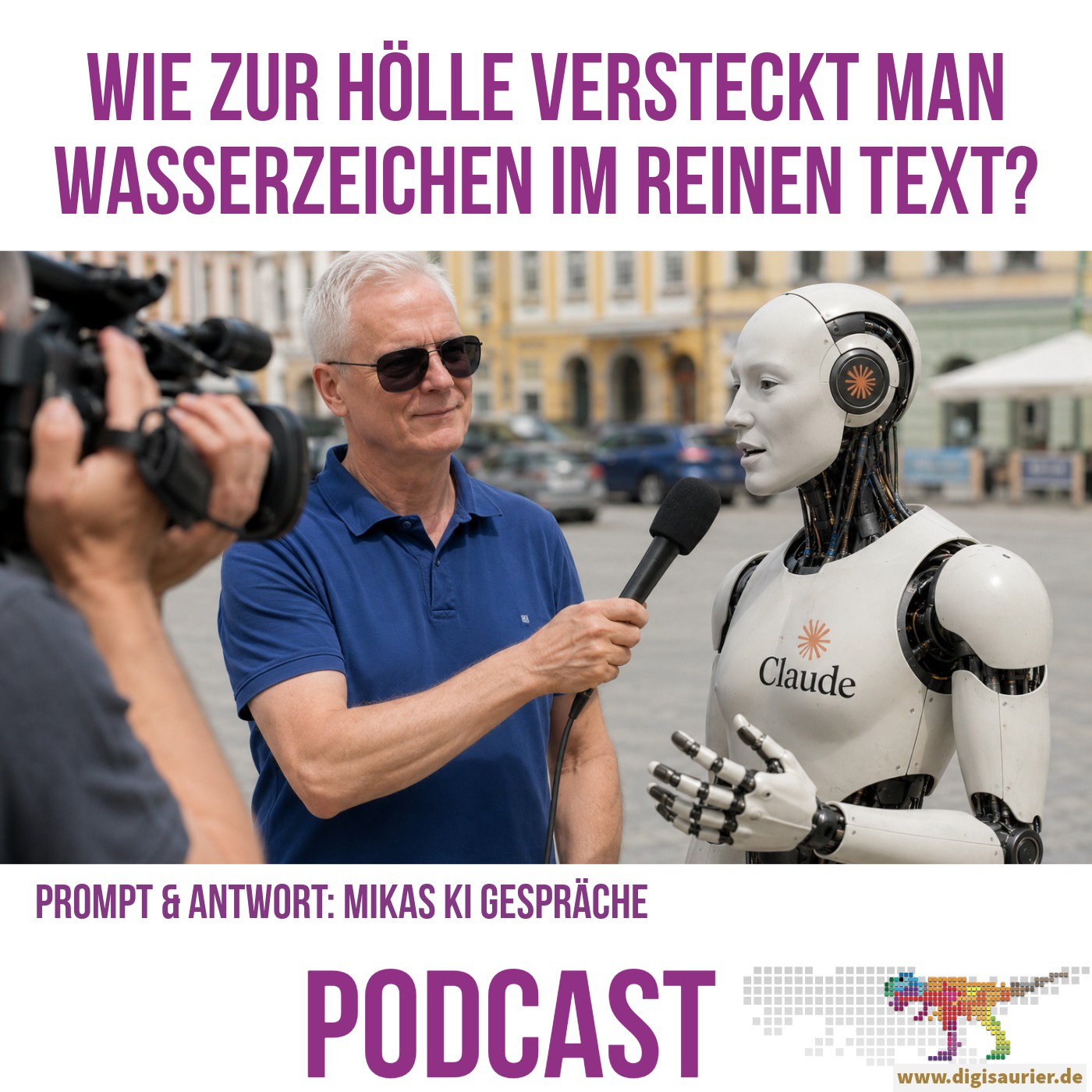 Wie zur Hölle funktionieren unsichtbare Wasserzeichen in Texten? / Digisaurier Wissen