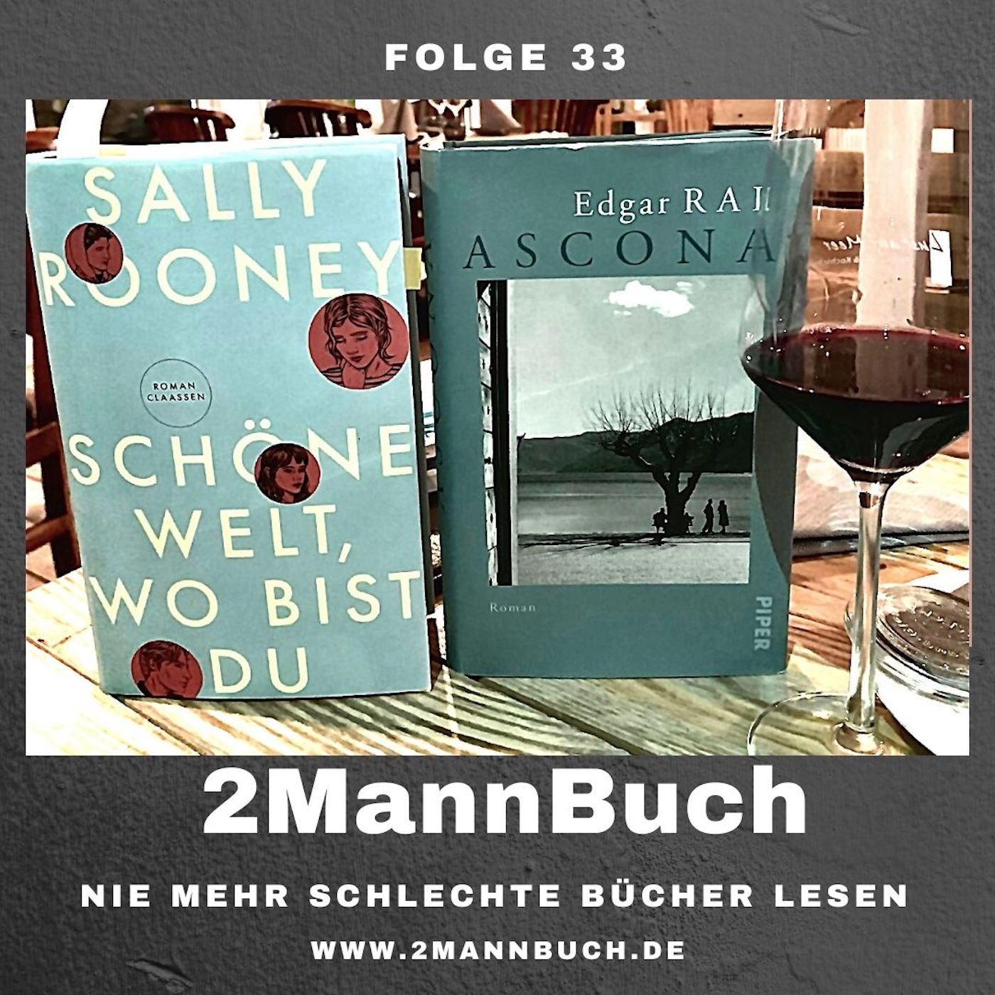 Folge 33 mit Sally Rooney und Edgar Rai