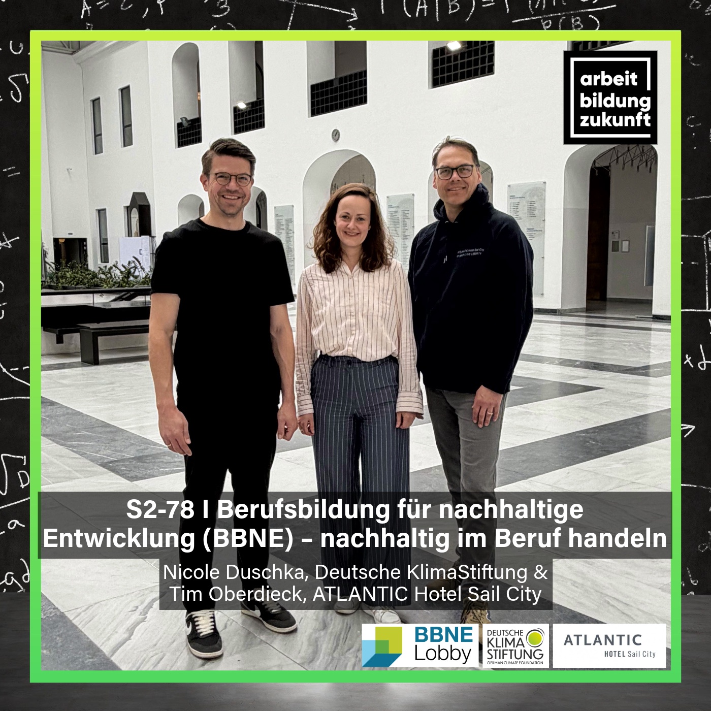 ABZ 02-78 Berufsbildung für nachhaltige Entwicklung (BBNE) – Nachhaltig im Beruf handeln 
