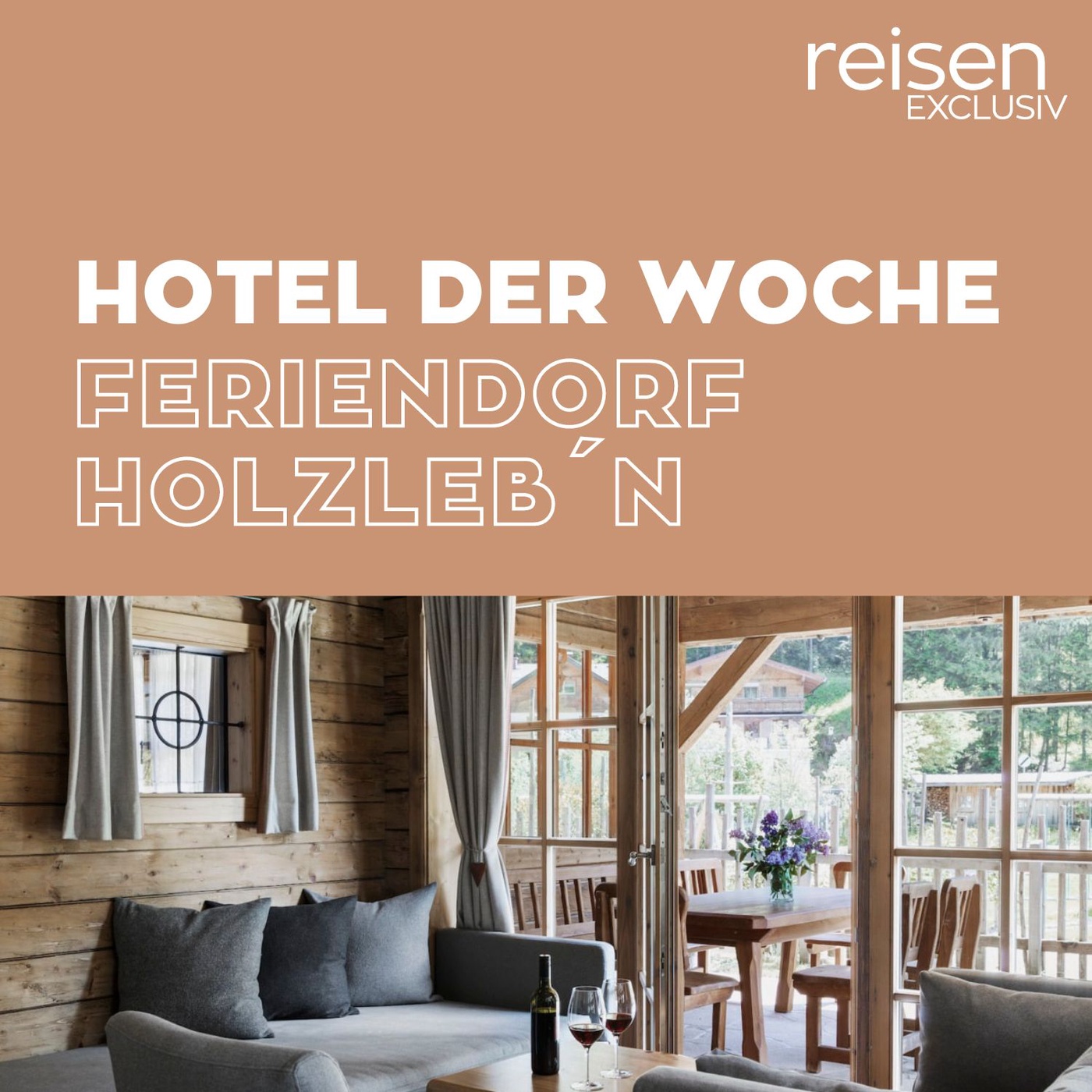 Österreich: Feriendorf Holzleb´n im Salzburger Land