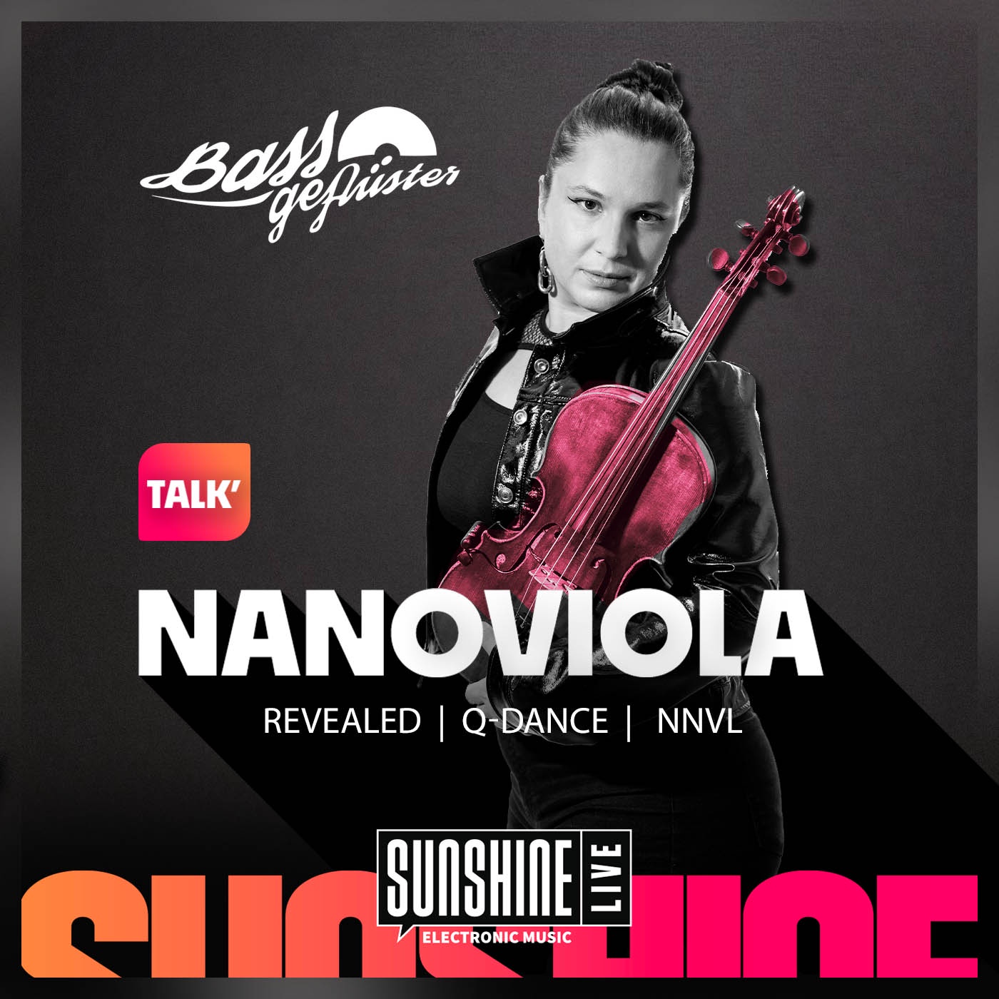 Nanoviola (Revealed, Q-Dance, NNVL) beim Bassgeflüster
