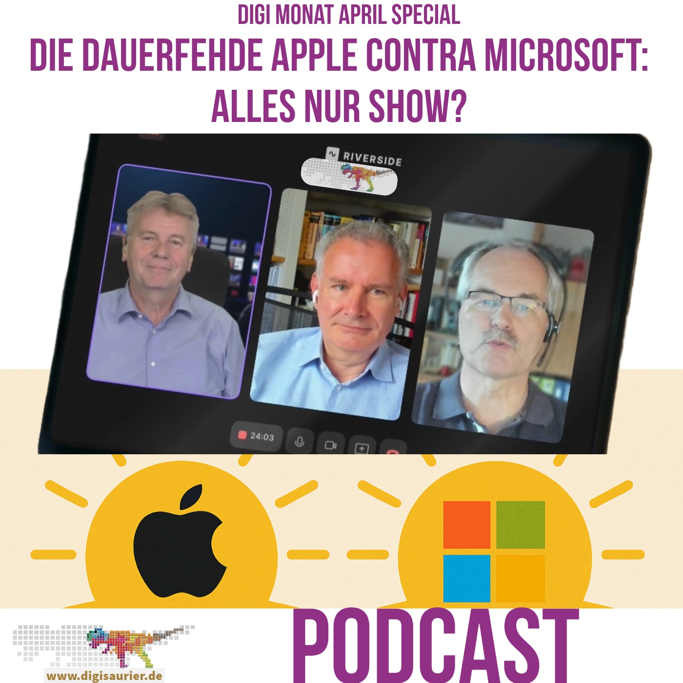 Apfel gegen Fenster: Wie kam es zur epischen Rivalität zwischen Apple & Microsoft