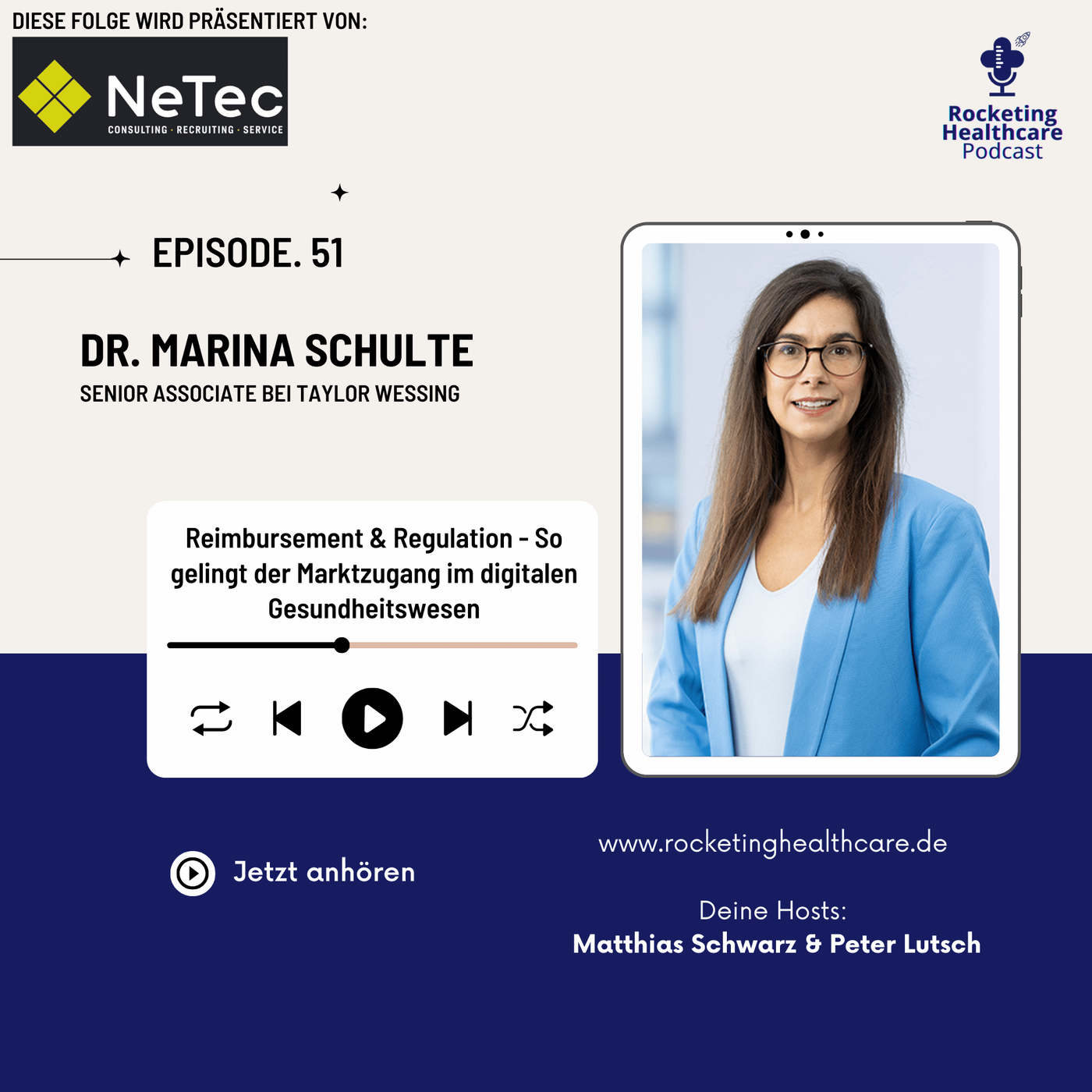 RHC 051: Reimbursement & Regulation - So gelingt der Marktzugang im digitalen Gesundheitswesen