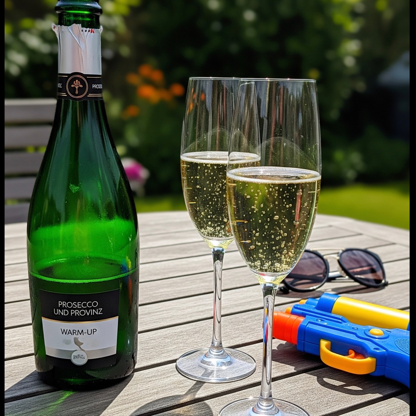#1: Warm-Up mit Prosecco