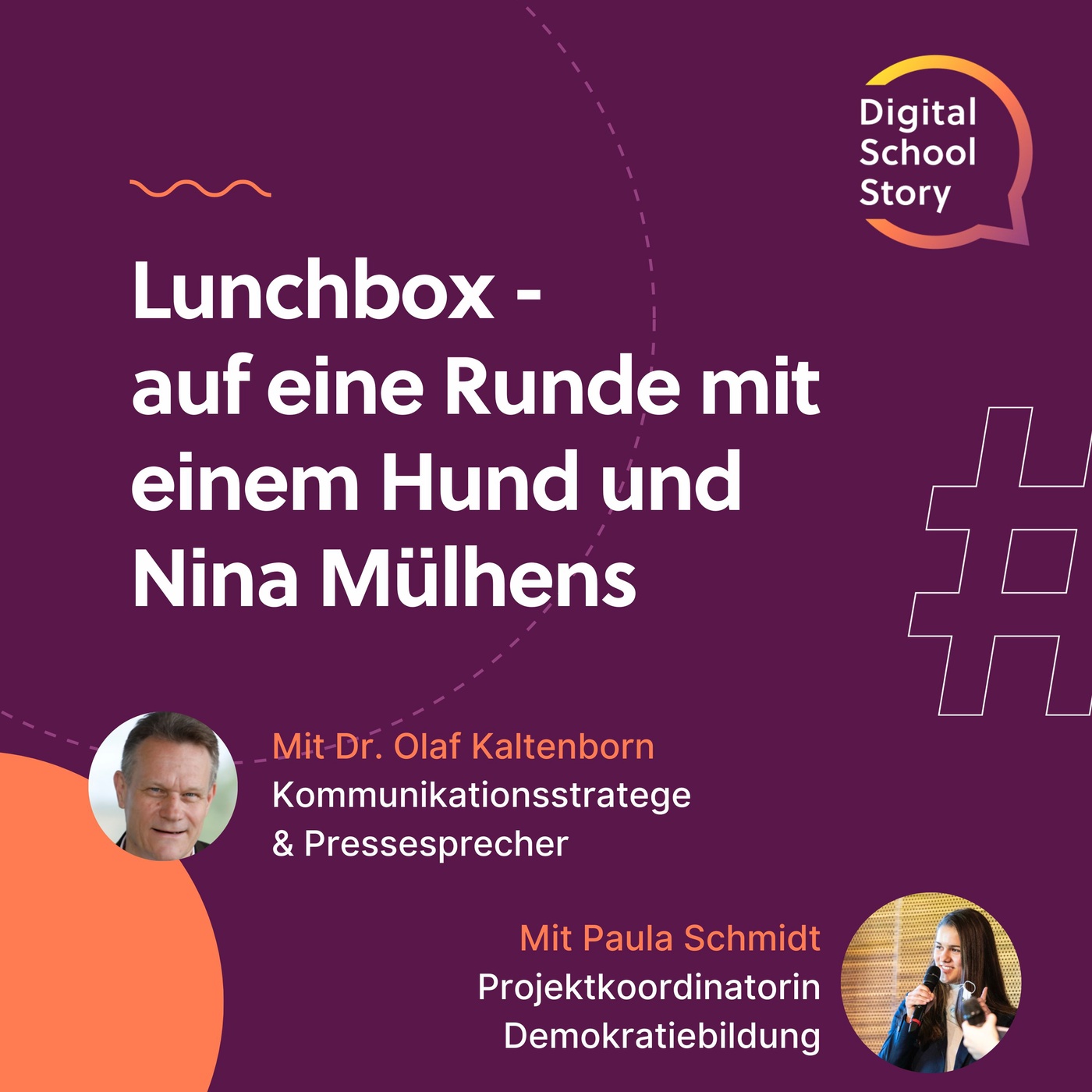 #31 Paula Schmidt und Dr. Olaf Kaltenborn bei der #lunchbox