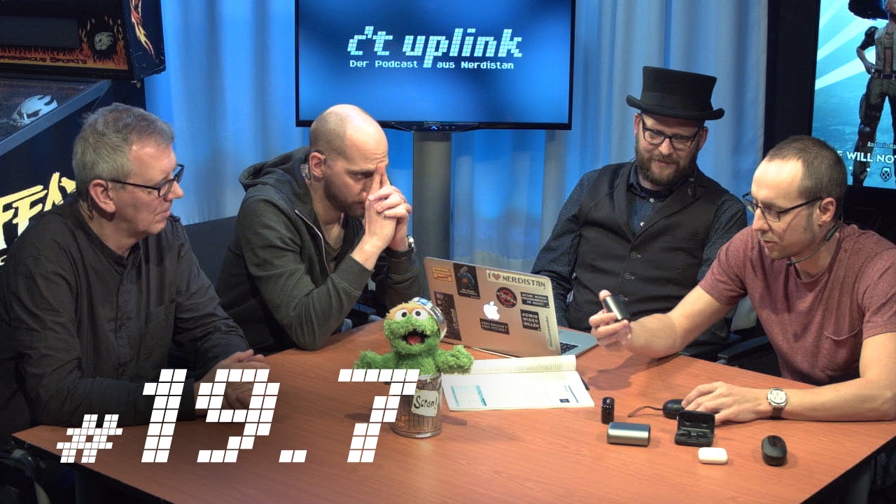 c't uplink 19.7: Technik-Mythen, kabellose Kopfhörer, Profidrohne Yuneec H520