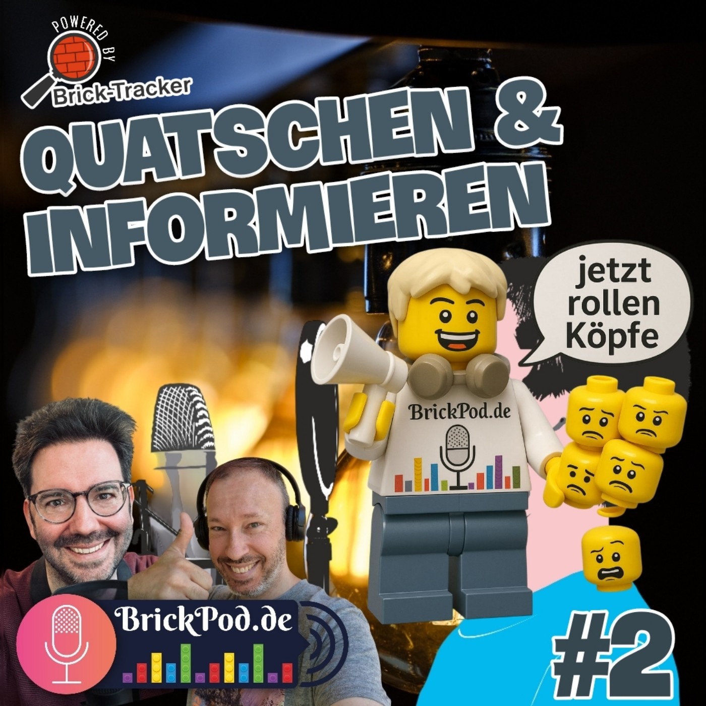 Q&I #2: Jetzt rollen Köpfe - Infos über einen Bluebrixx Klon, Lumibricks, Herocraft Brettspiel & mehr