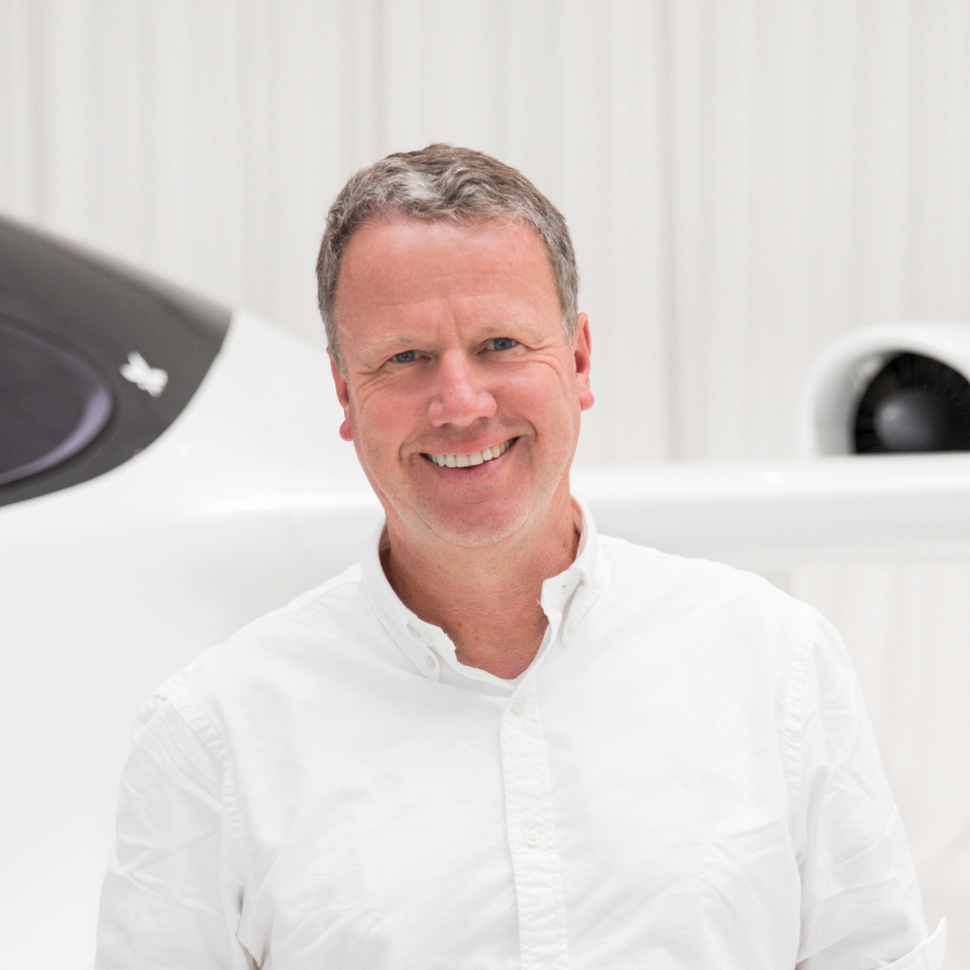 Klaus Roewe baut am Elektro-Jet der Zukunft