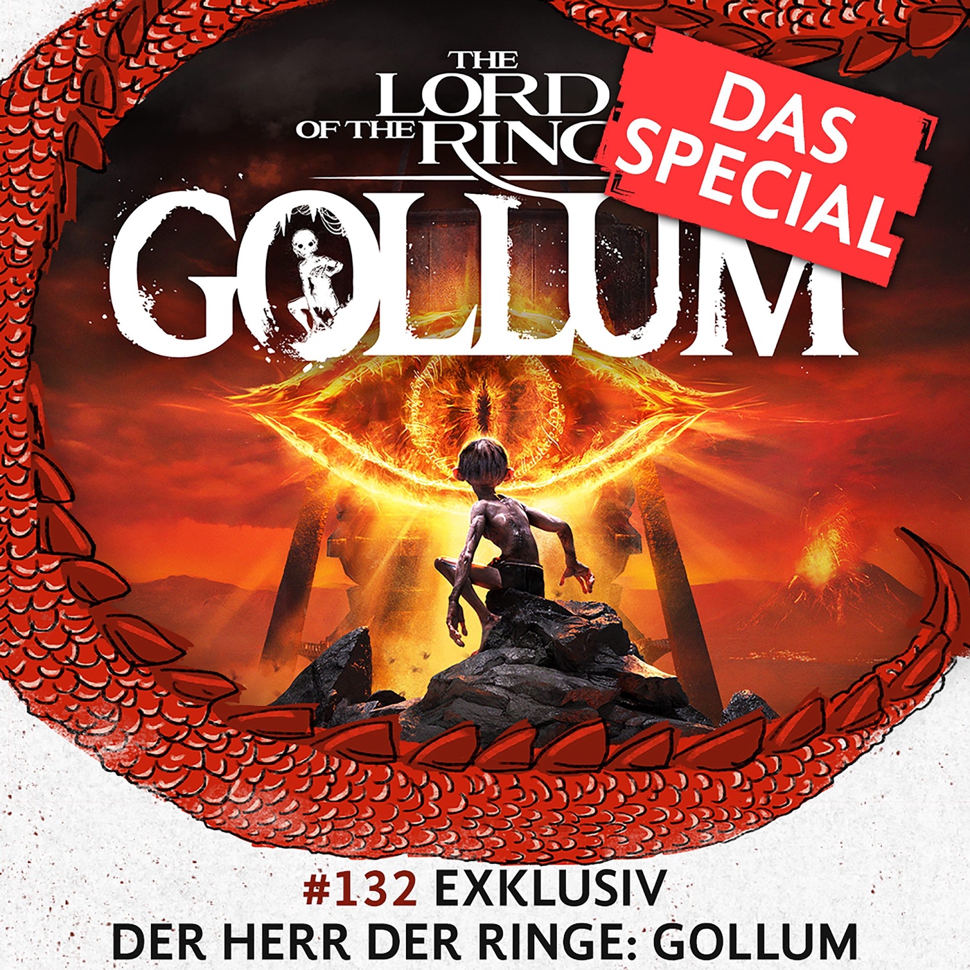 132 Exklusiv Der Herr der Ringe- Gollum