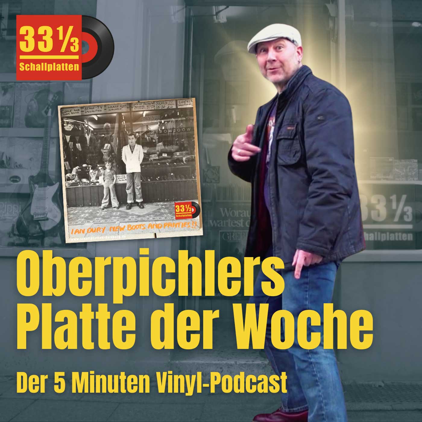 Oberpichlers Platte der Woche: Ian Dury – New Boots And Panties!!