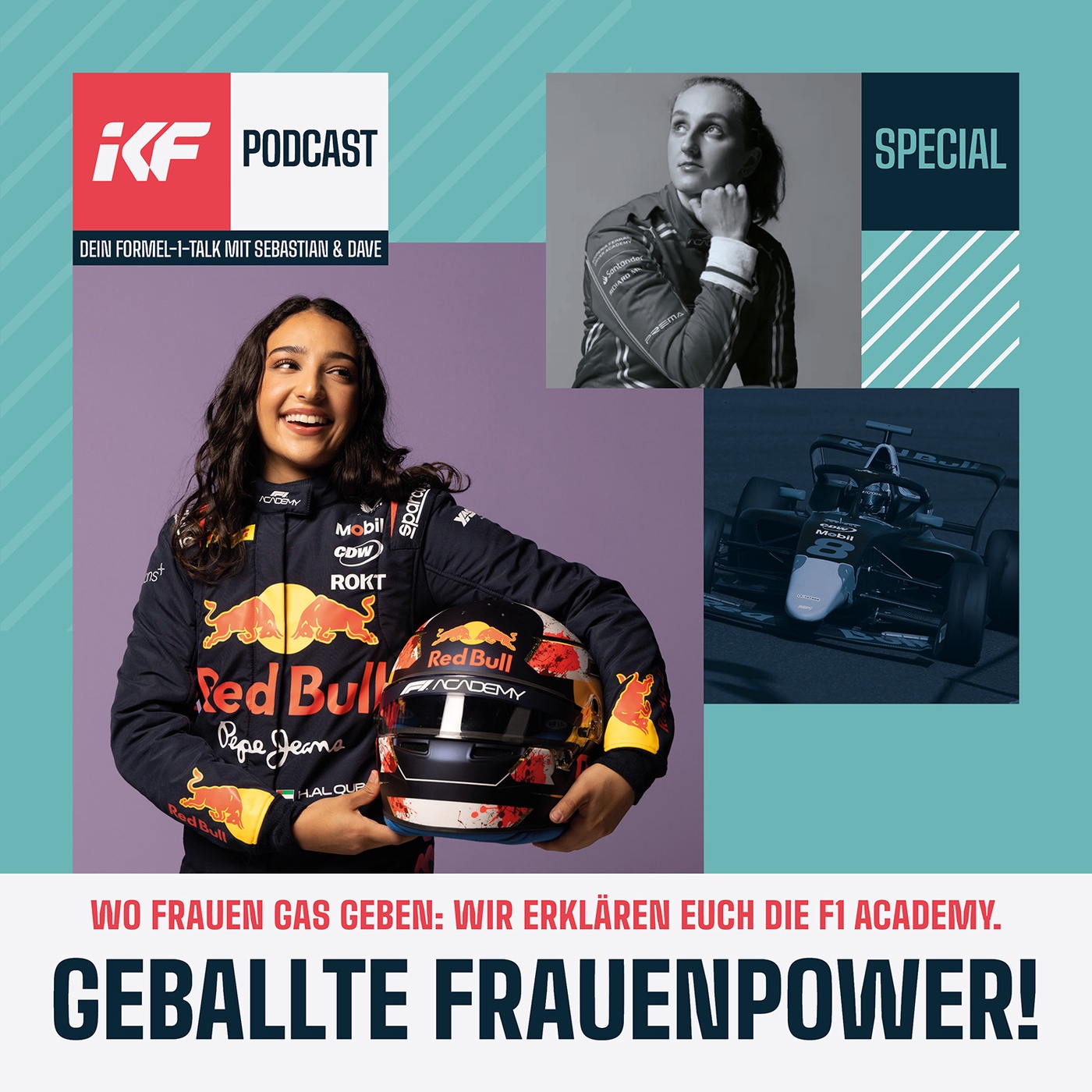 In der F1 Academy gibt es geballte Frauenpower!
