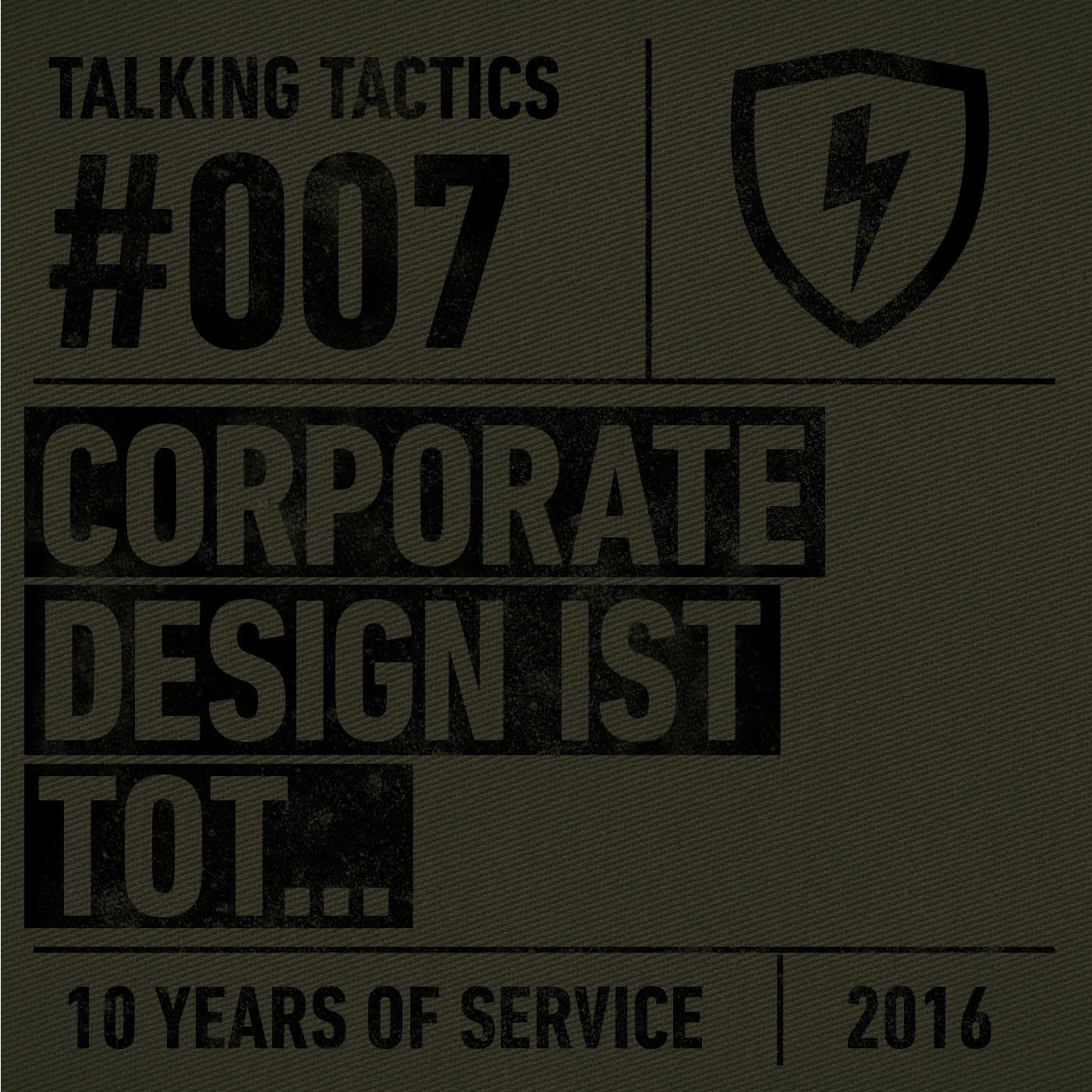 #007 - Corporate Design ist Tod, lang lebe Corporate Communication