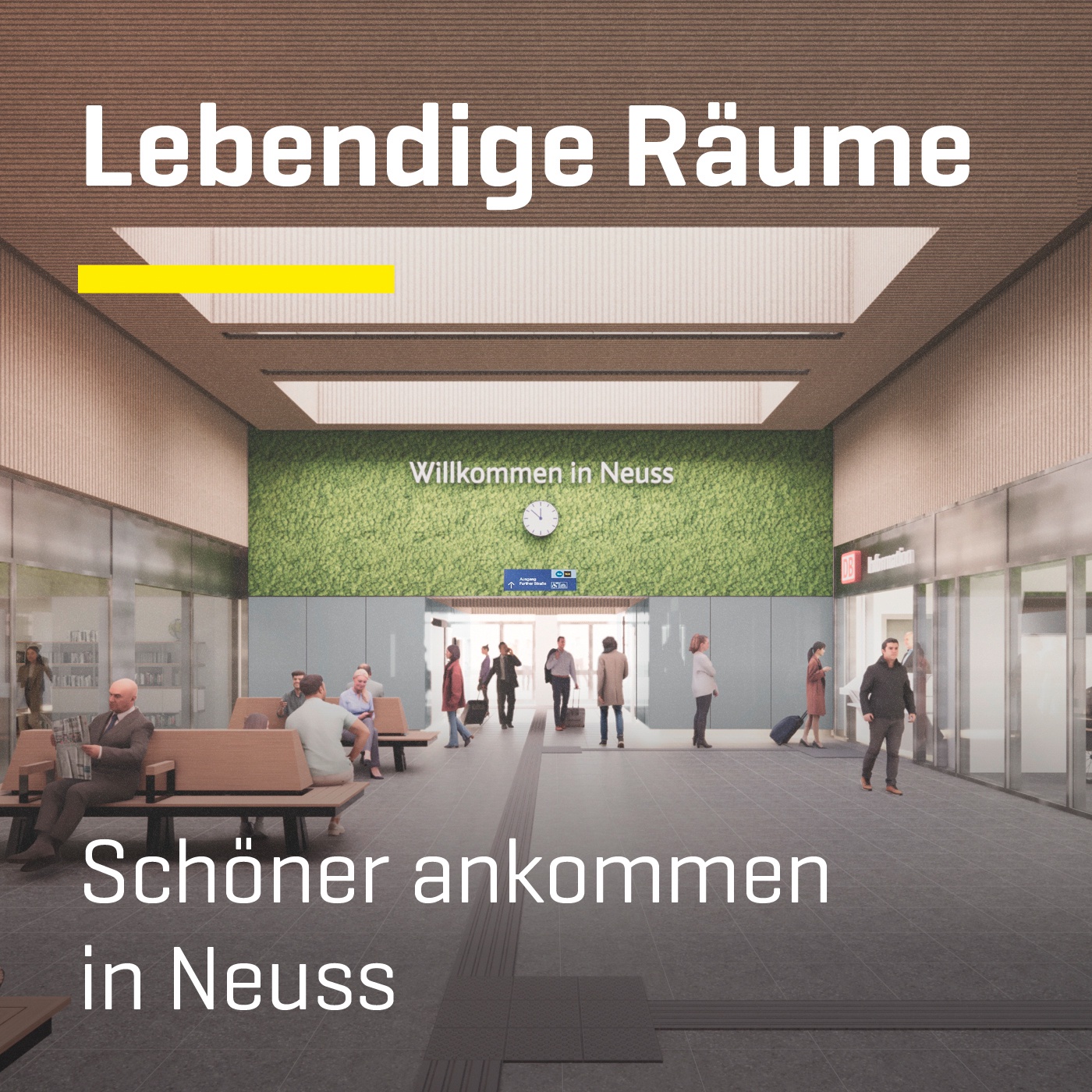 Lebendige Räume: Schöner ankommen in Neuss