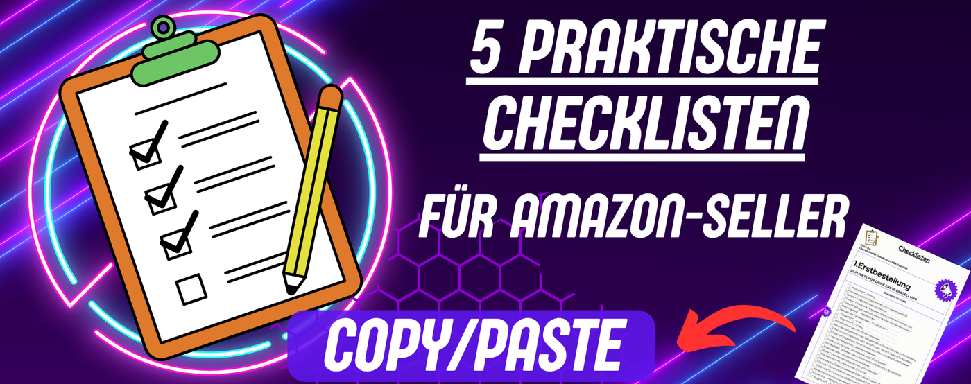 #074 - 5 Checklisten für dein Amazon FBA Geschäft