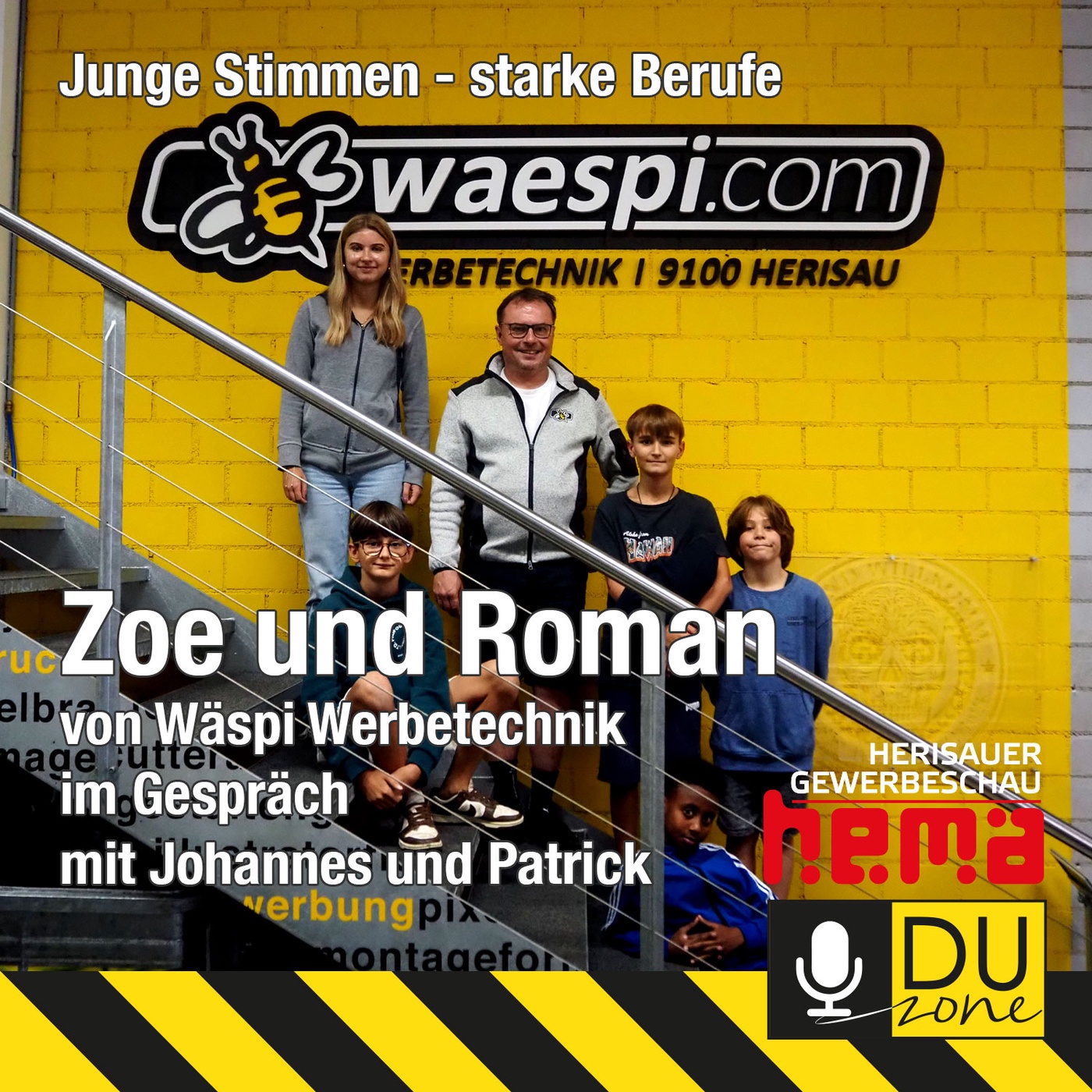 1808: Zoe und Roman - Wäspi Werbetechnik