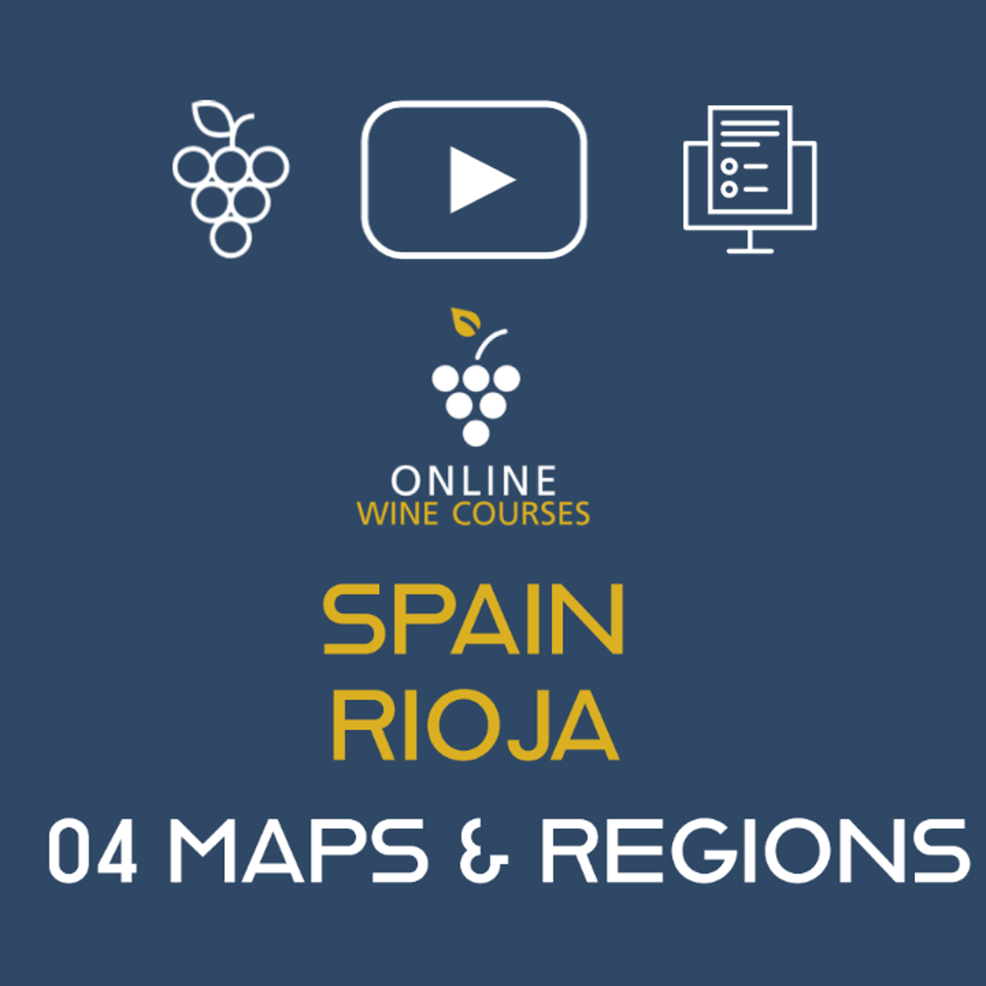 🍇Online Wine Courses | Spain - Rioja 04 Maps & Regions