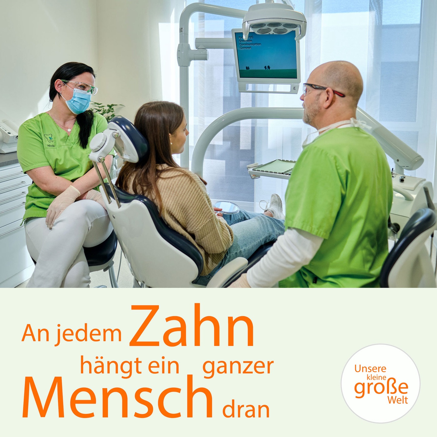 An jedem Zahn hängt ein ganzer Mensch dran