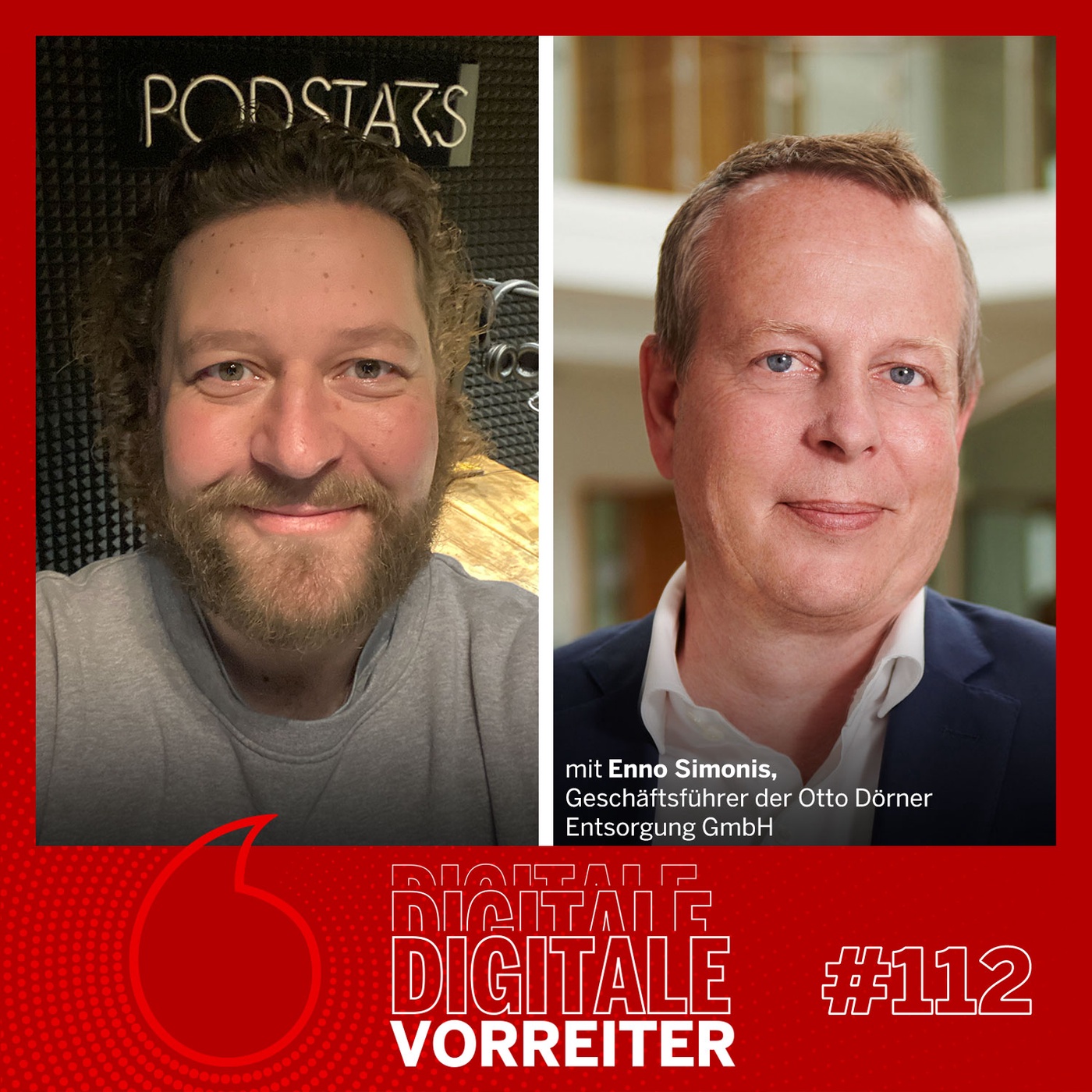 Nur ein Viertel unseres Abfalls fällt zuhause an - Enno Simonis von Otto Dörner kümmert sich um den Rest