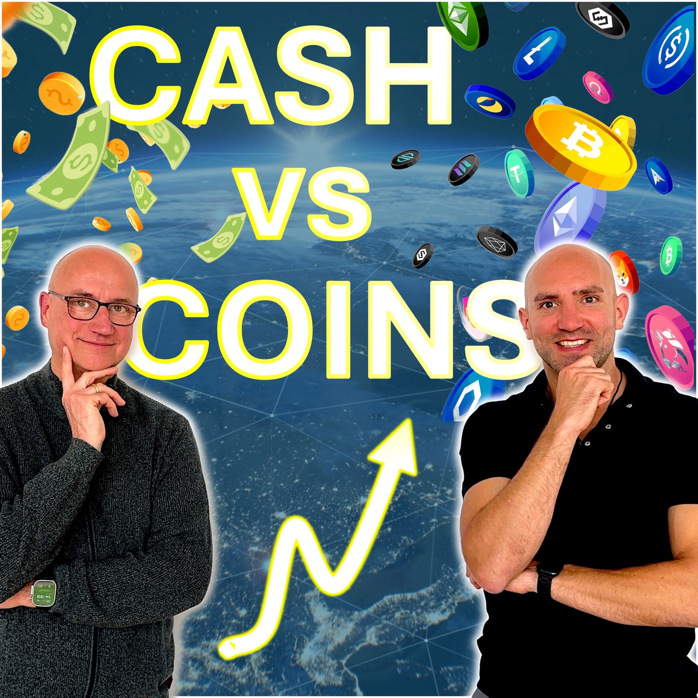 Cash vs Coins - Blockchain, KI & Businessmodelle der Zukunft - Podcast