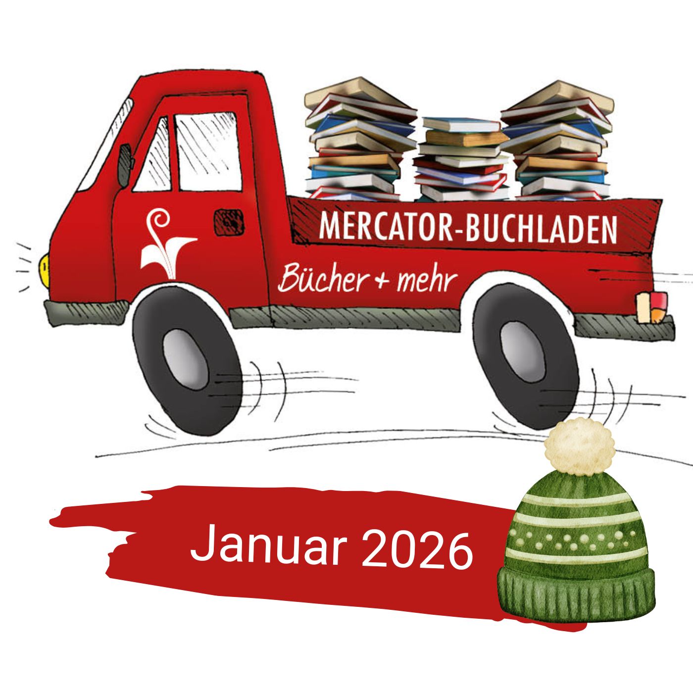 Mercator-Buchladen-Podcast im Januar 26