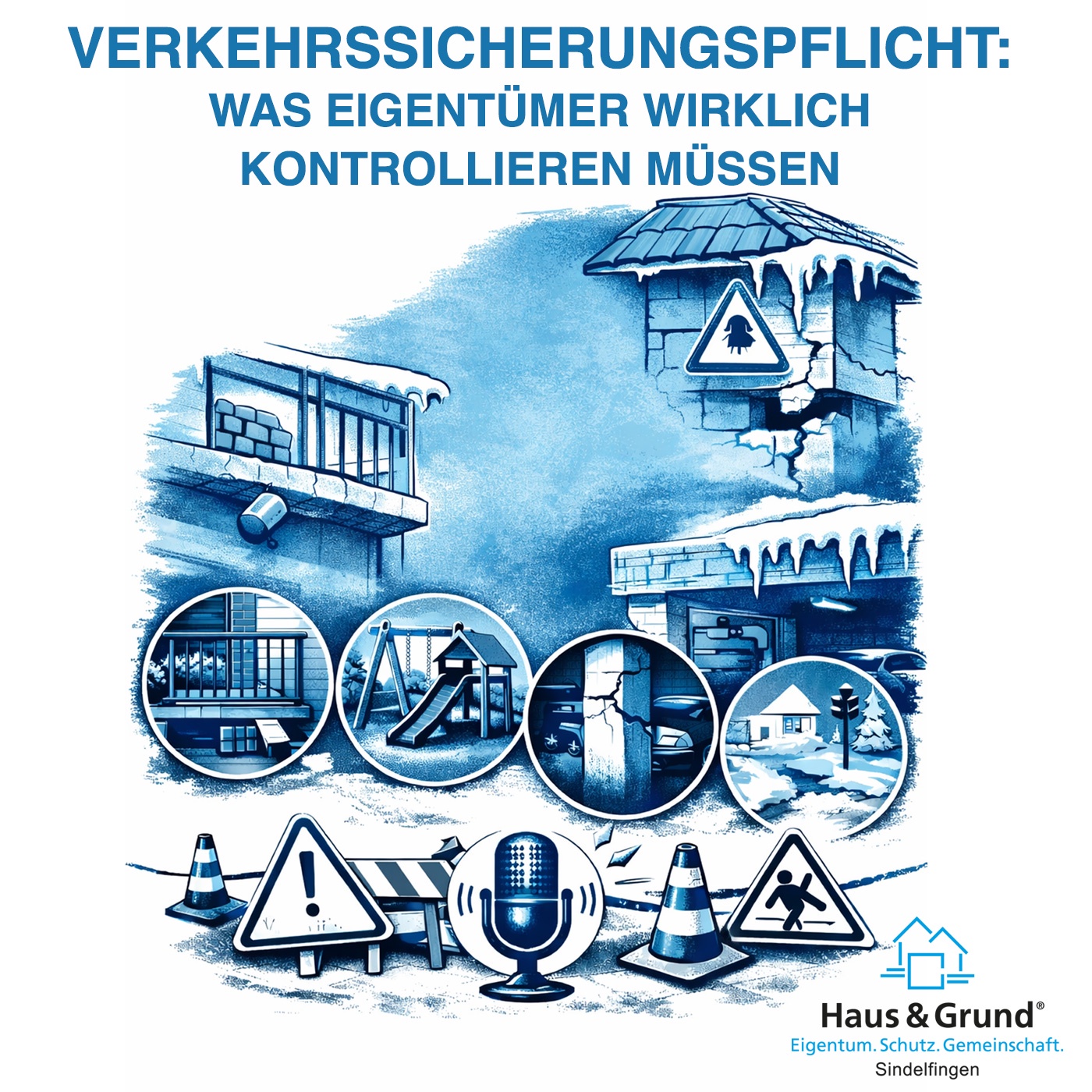 Verkehrssicherungspflicht: Was Eigentümer wirklich kontrollieren müssen – und wo es richtig teuer werden kann