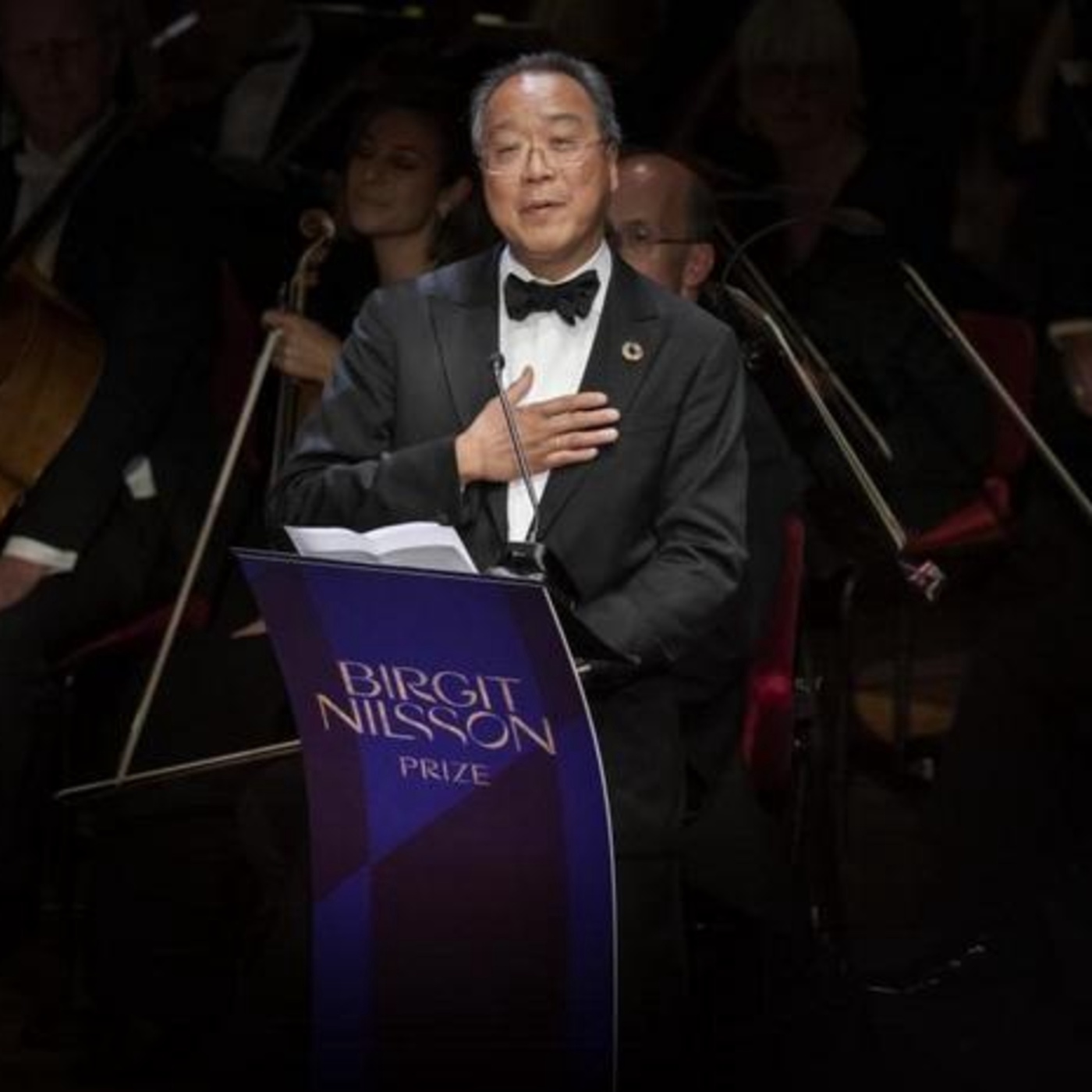 Der Birgit Nilsson Prize 2022 an Yo-Yo Ma.