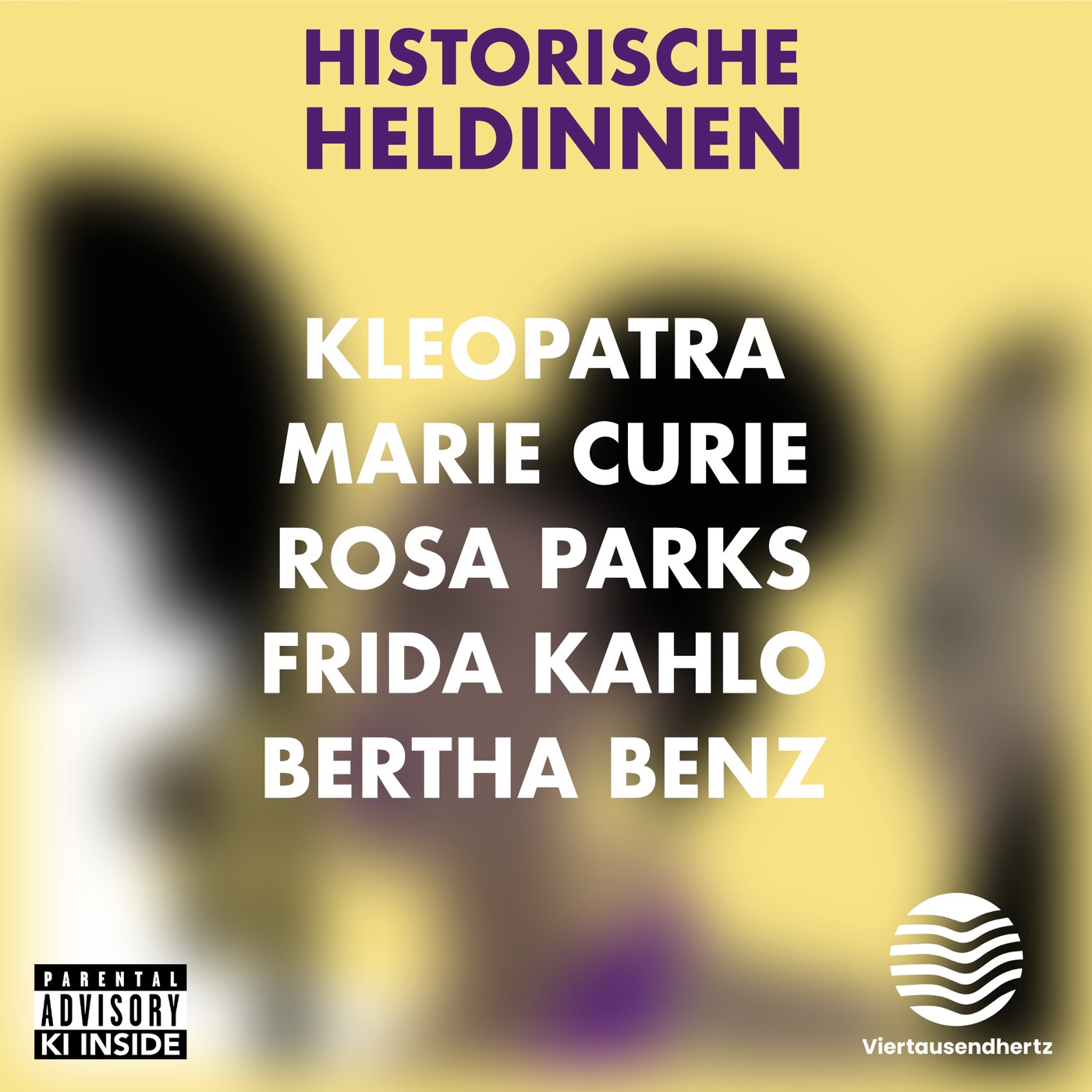 Kleopatra | Marie Curie | Rosa Parks | Frida Kahlo | Bertha Benz