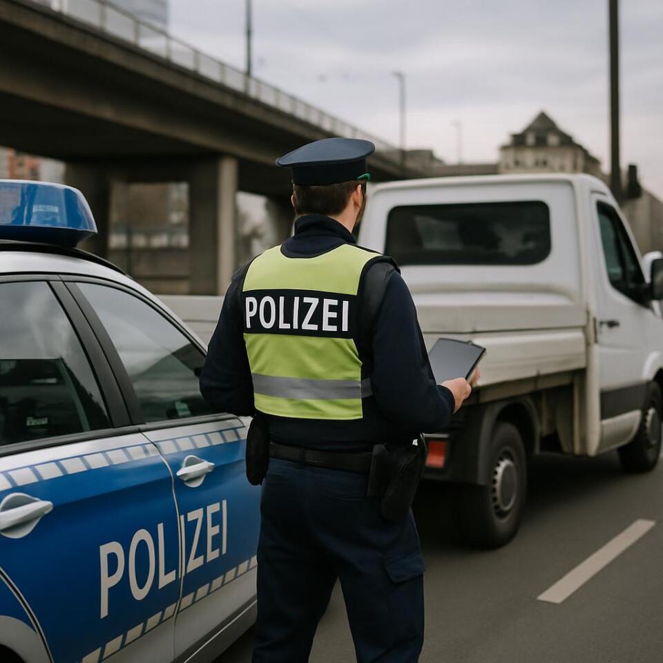 Blaulicht Update Würzburg: Wilde Verkehrskontrolle - Weiterfahrt sofort untersagt
