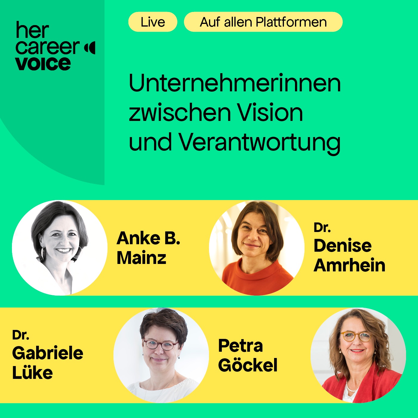 Unternehmerinnen zwischen Vision und Verantwortung