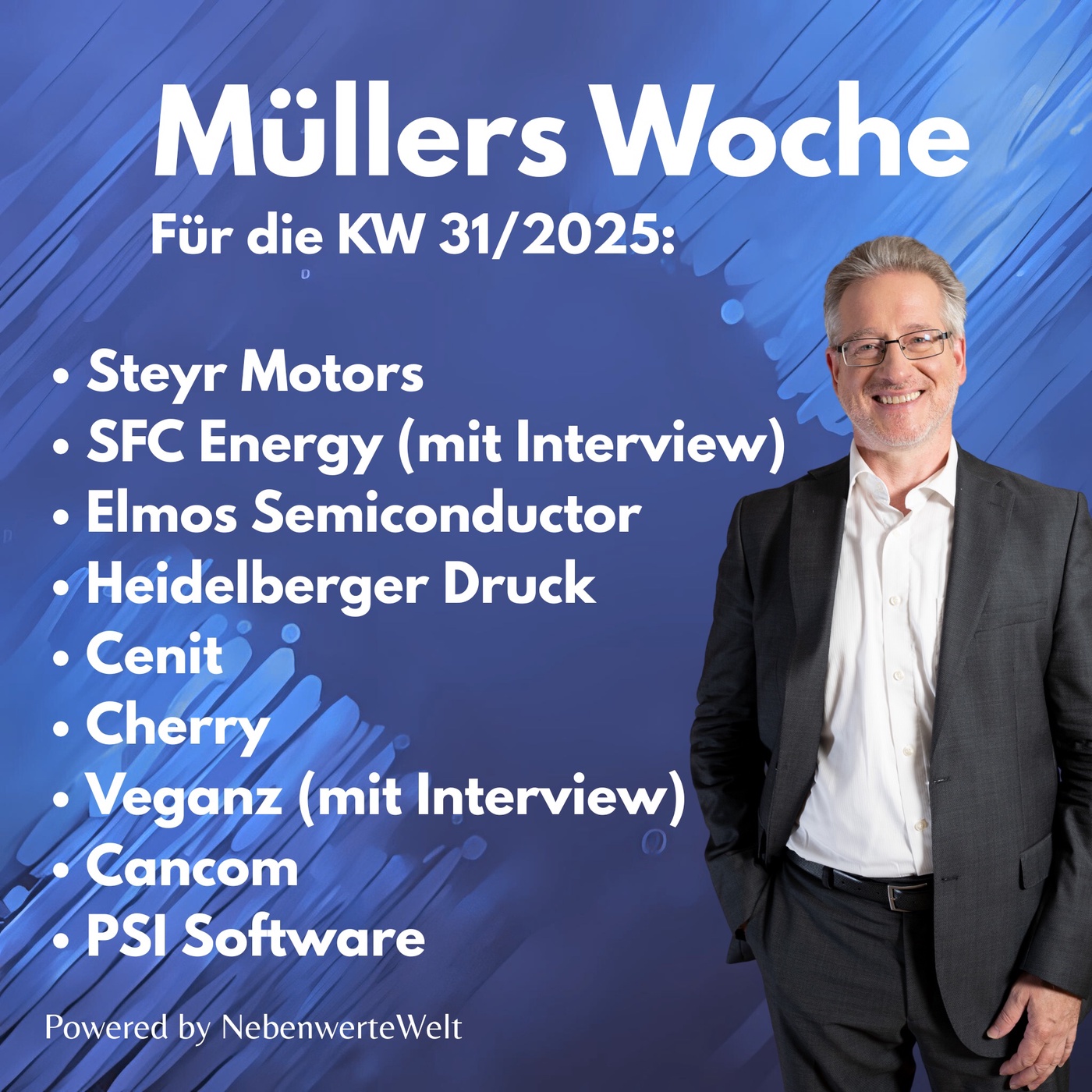 Müllers Woche - Köpfe. Kurse. Kontraste. - KW 31/25