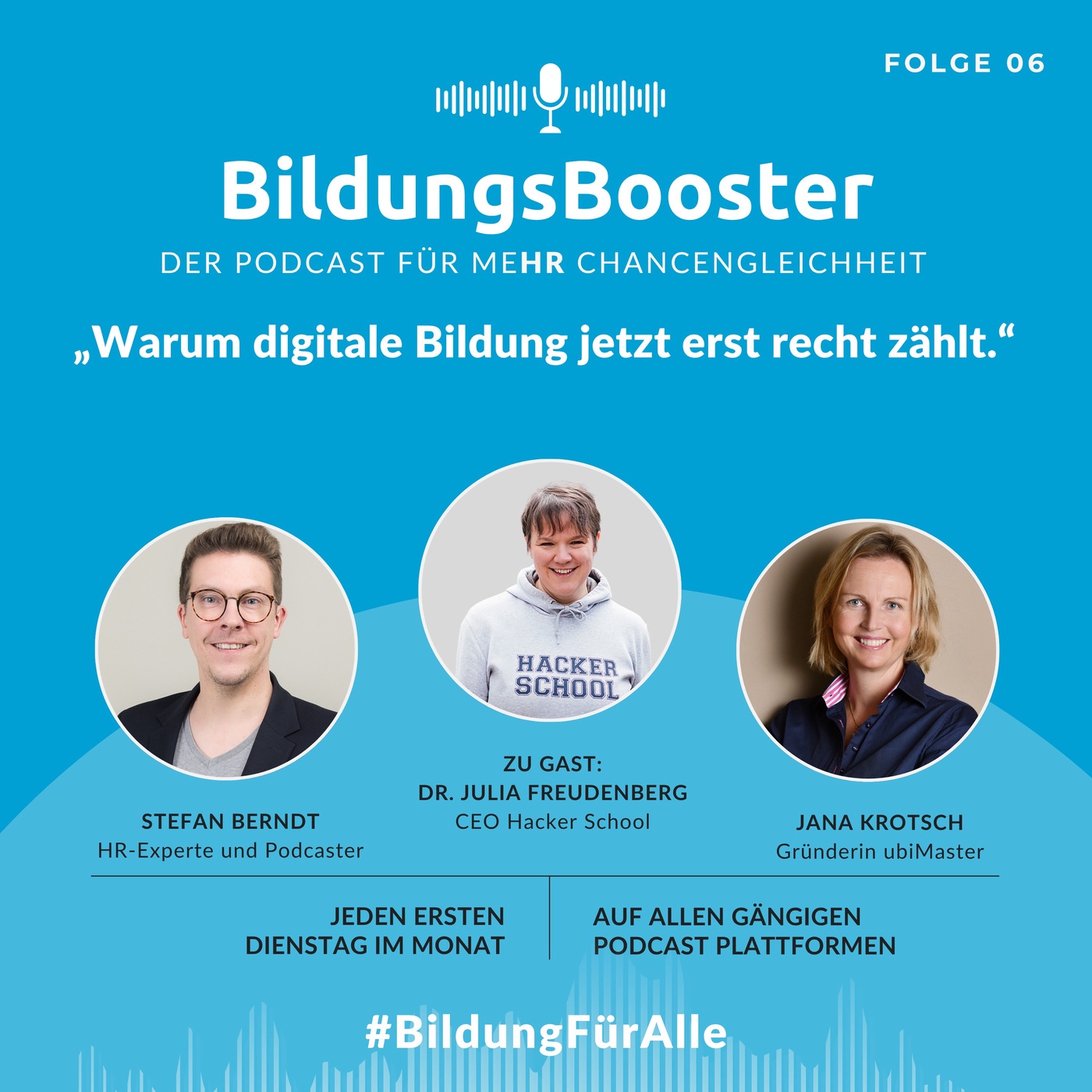 Warum digitale Bildung jetzt erst recht zählt. Mit Dr. Julia Freudenberg