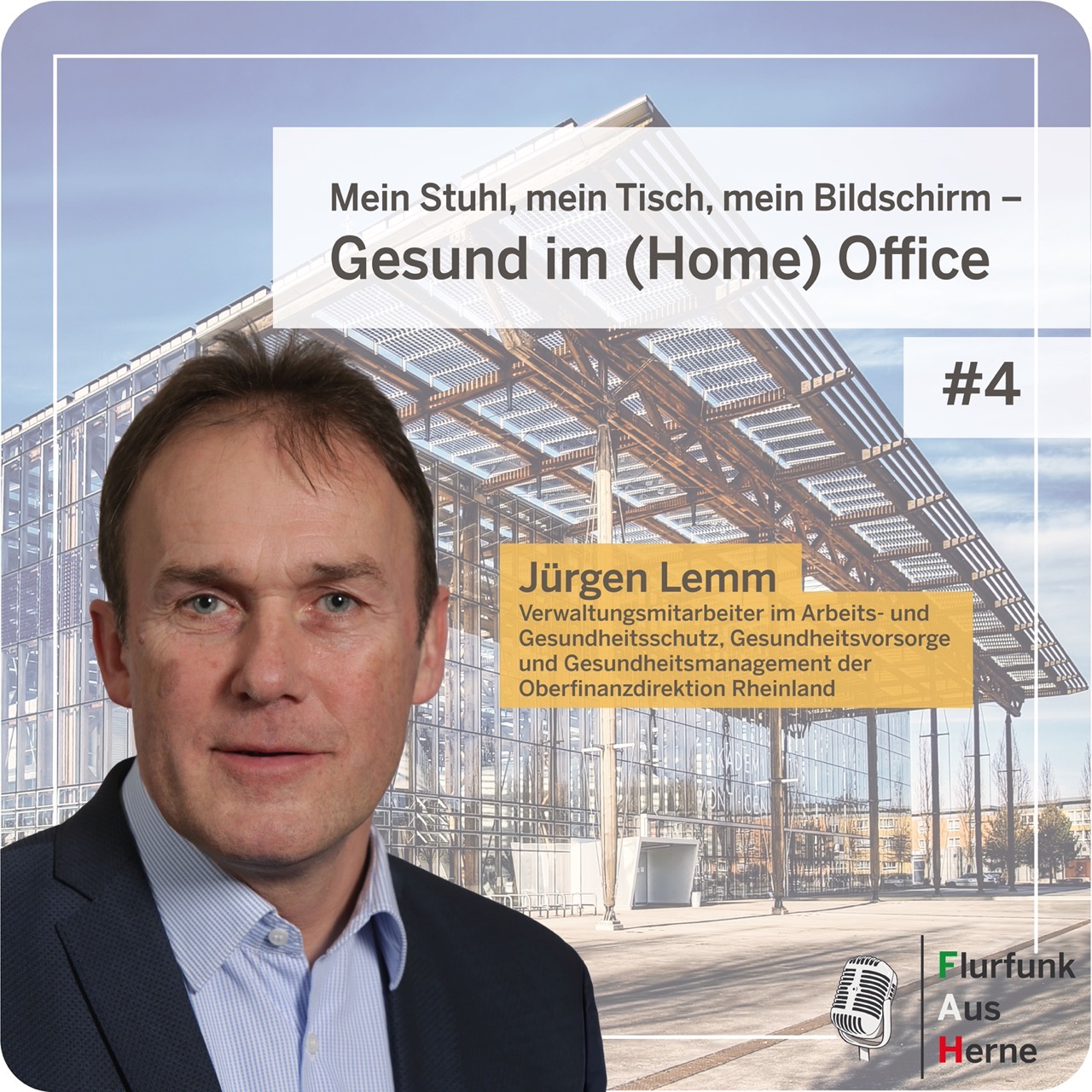 Mein Stuhl, mein Tisch, mein Bildschirm – gesund im (Home)Office mit Jürgen Lemm, Diplom Finanzwirt &Verwaltungsmitarbei