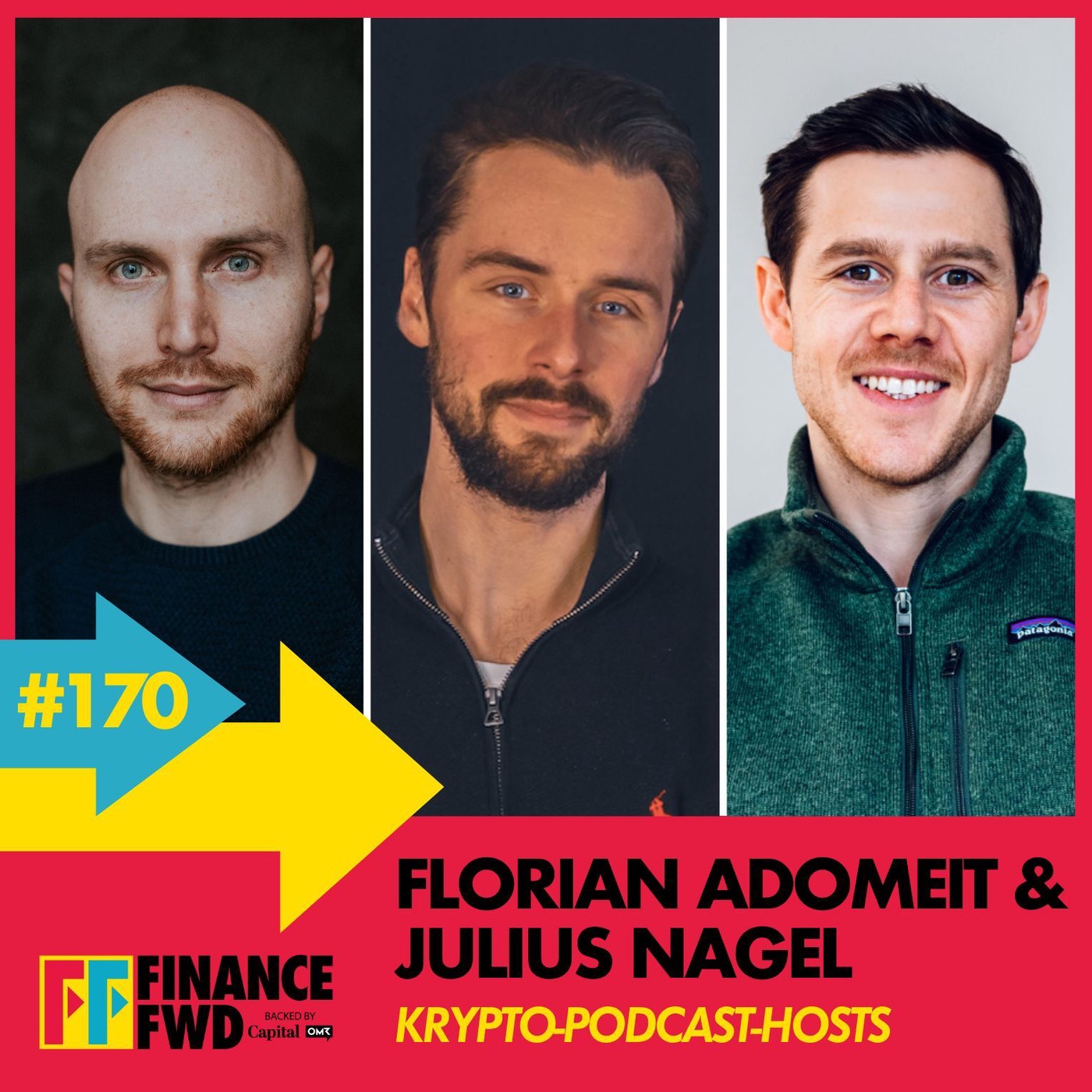 FinanceFWD #170 mit Florian Adomeit und Julius Nagel vom Krypto-Podcast „Alles Coin, Nichts Muss”