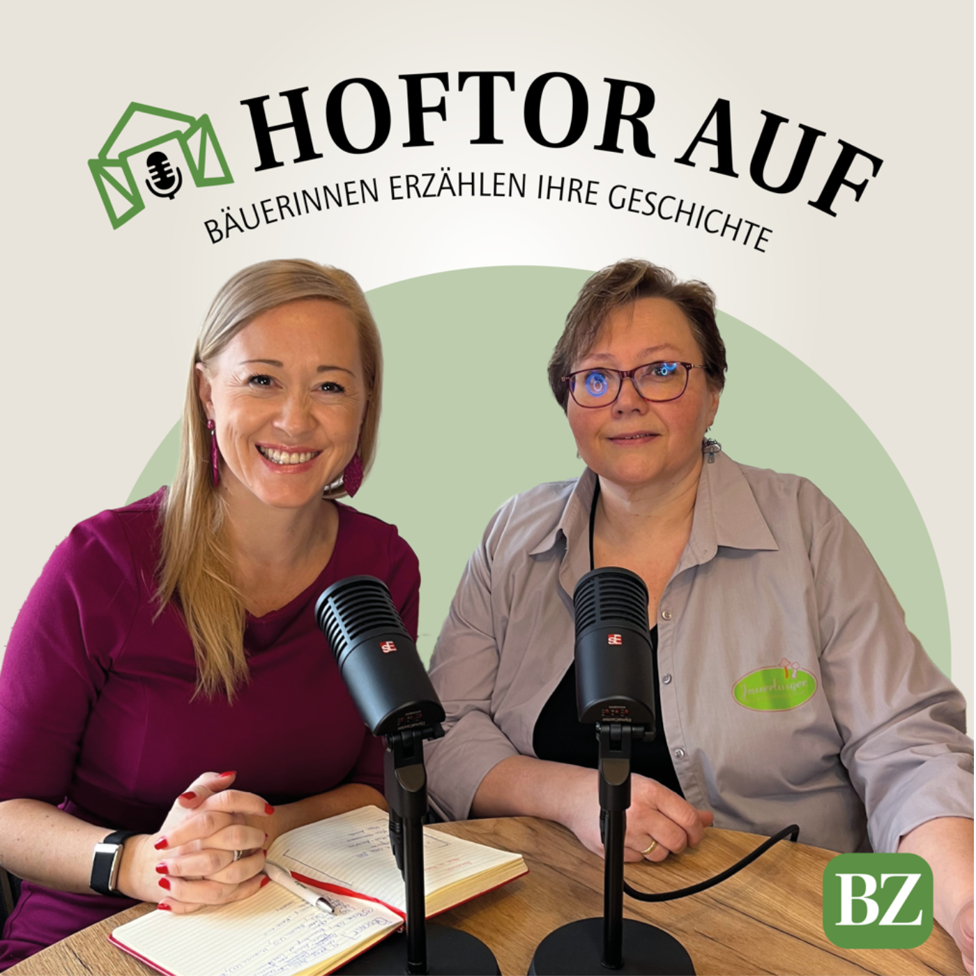 Folge 1: Tür und Tor geöffnet hat Pilzbäuerin Petra Eder 