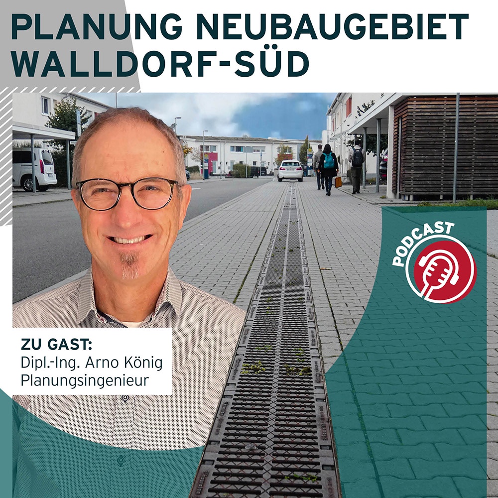 Regenwassermanagement im Neubaugebiet Walldorf-Süd - Einblicke in die Planung und den Betrieb
