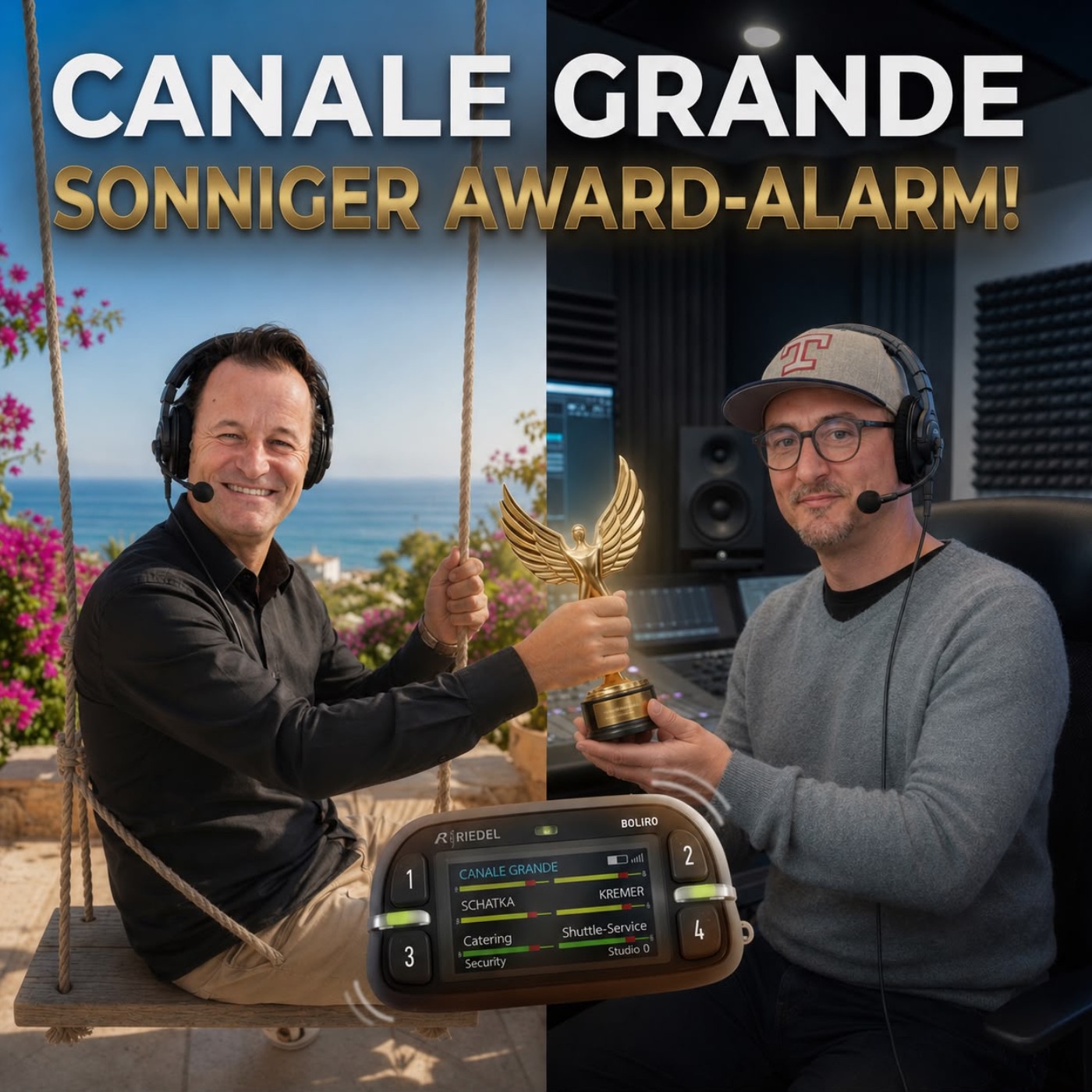 Folge 12: Wird die Schaukel endlich frei oder wartet der Thron? Awards mit allen Raffinessen.