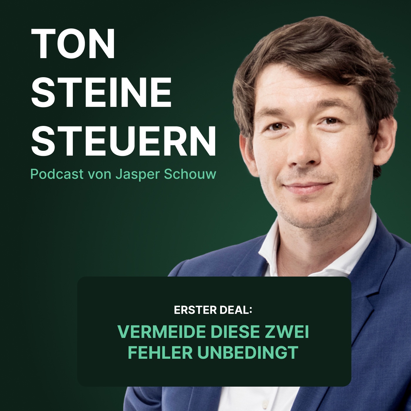 Erster Deal: vermeide diese zwei Fehler unbedingt. | Ton Steine Steuern