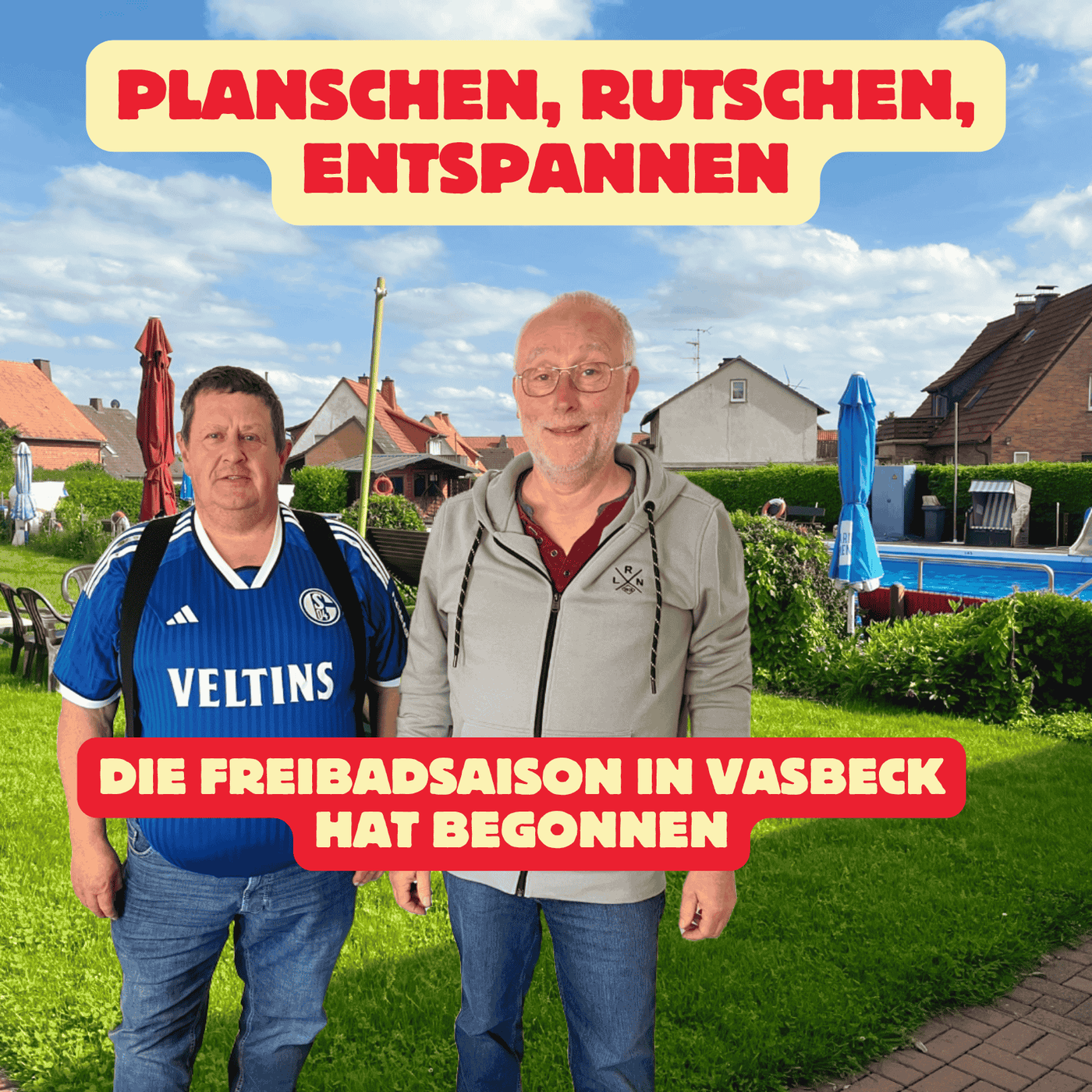 Folge 166: Planschen, Rutschen, Entspannen - Die Freibadsaison in Vasbeck hat begonnen!