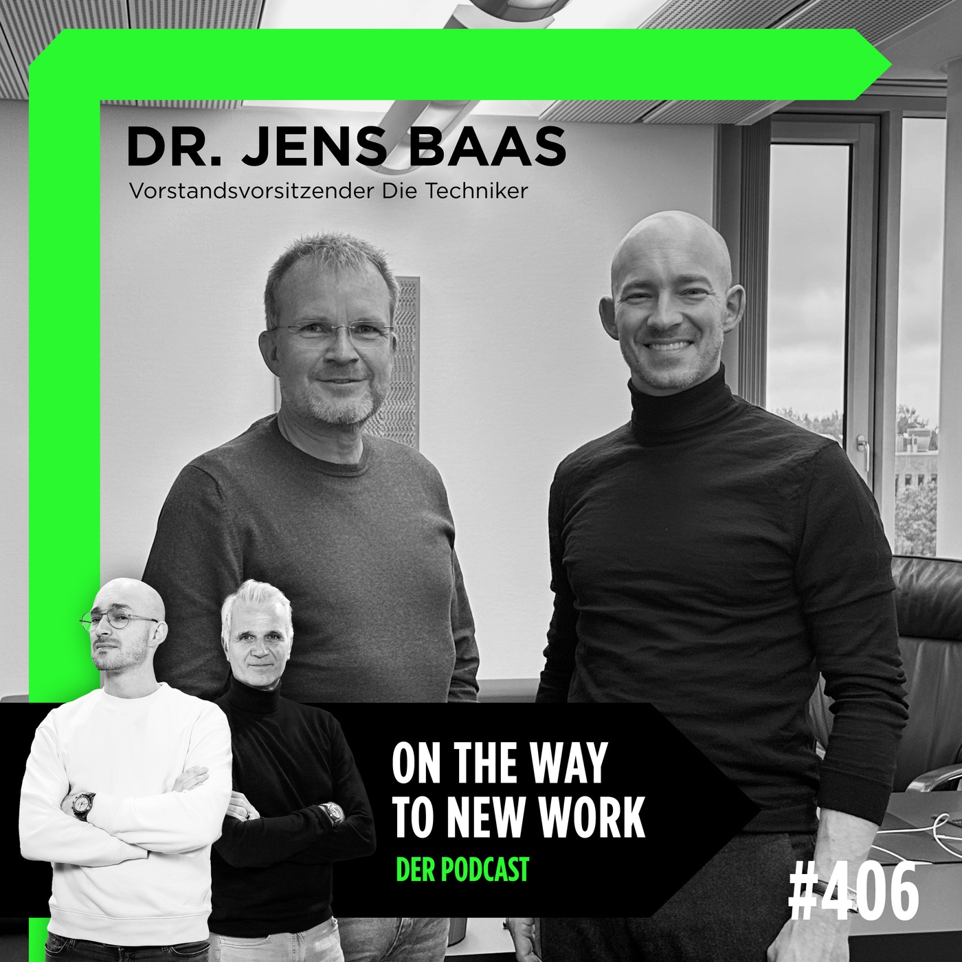 #406 Dr. Jens Baas | Vorstandsvorsitzender Die Techniker | Arzt | Digital-Enthusiast